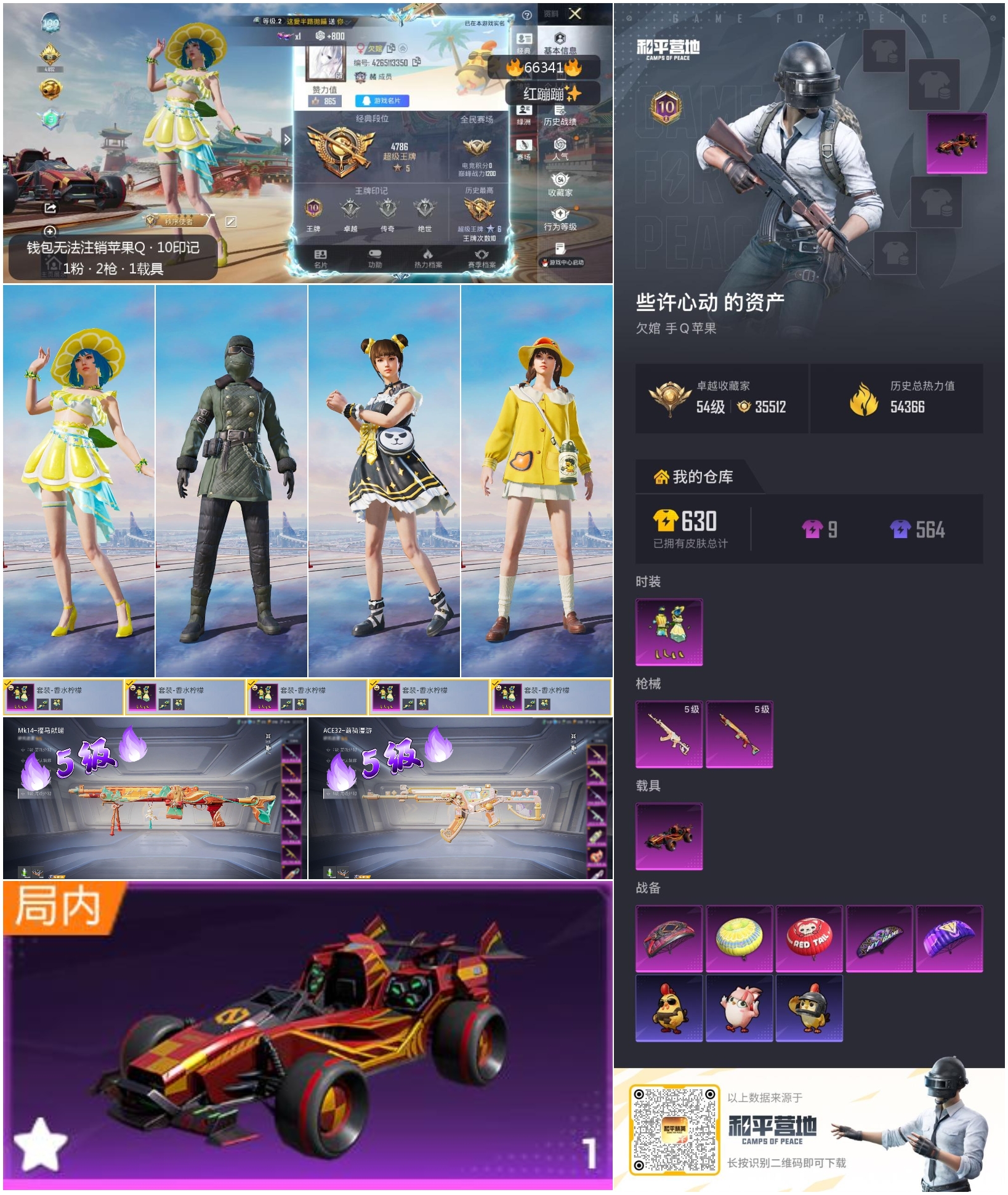 HPSJ4141511和平精英账号详情图4