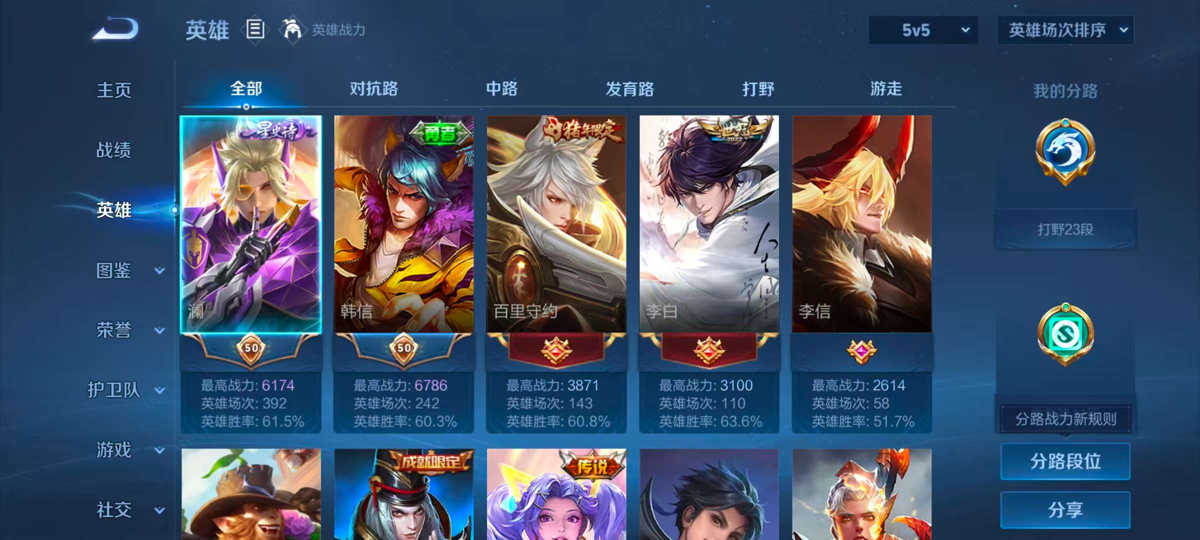 WZCMW4276863王者荣耀账号详情图6