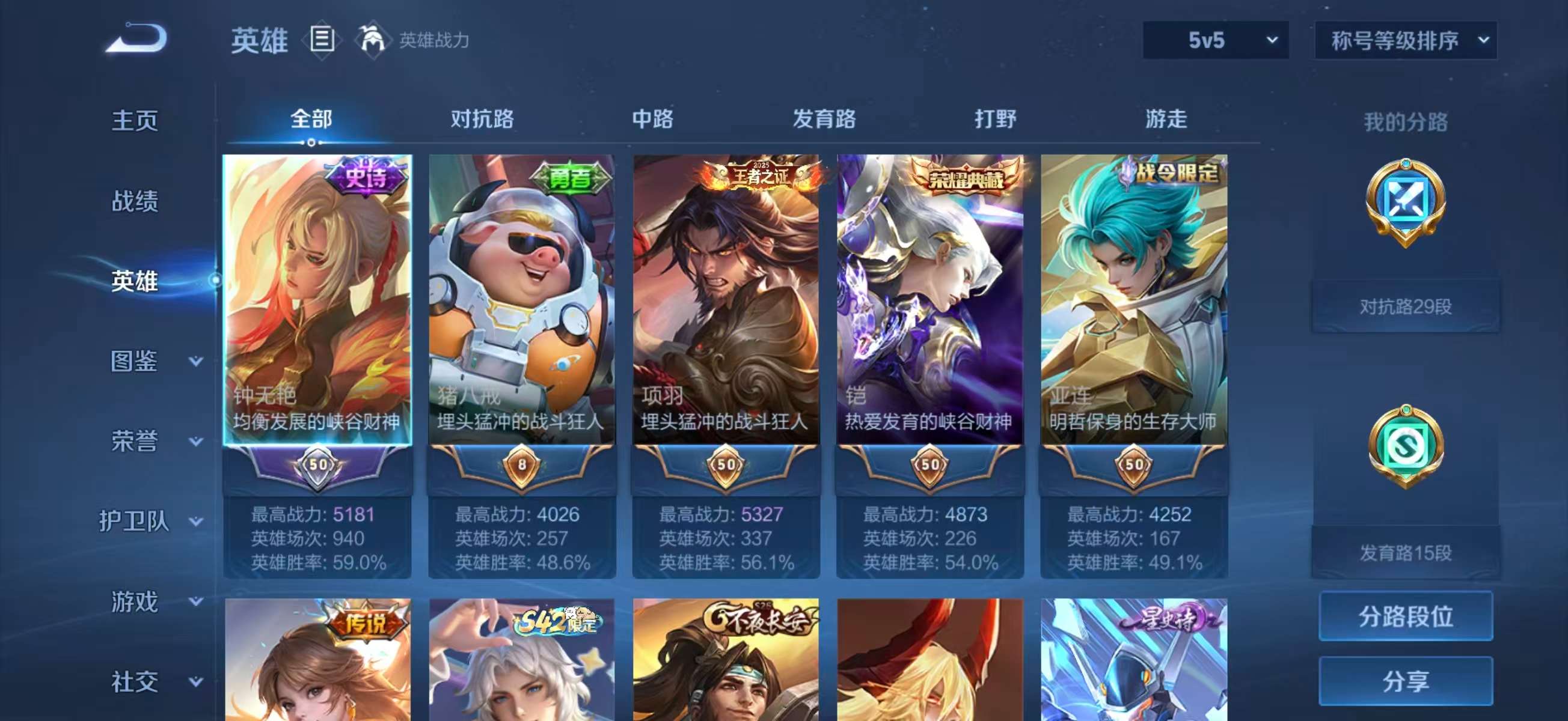 WZCMW4274722王者荣耀账号详情图4