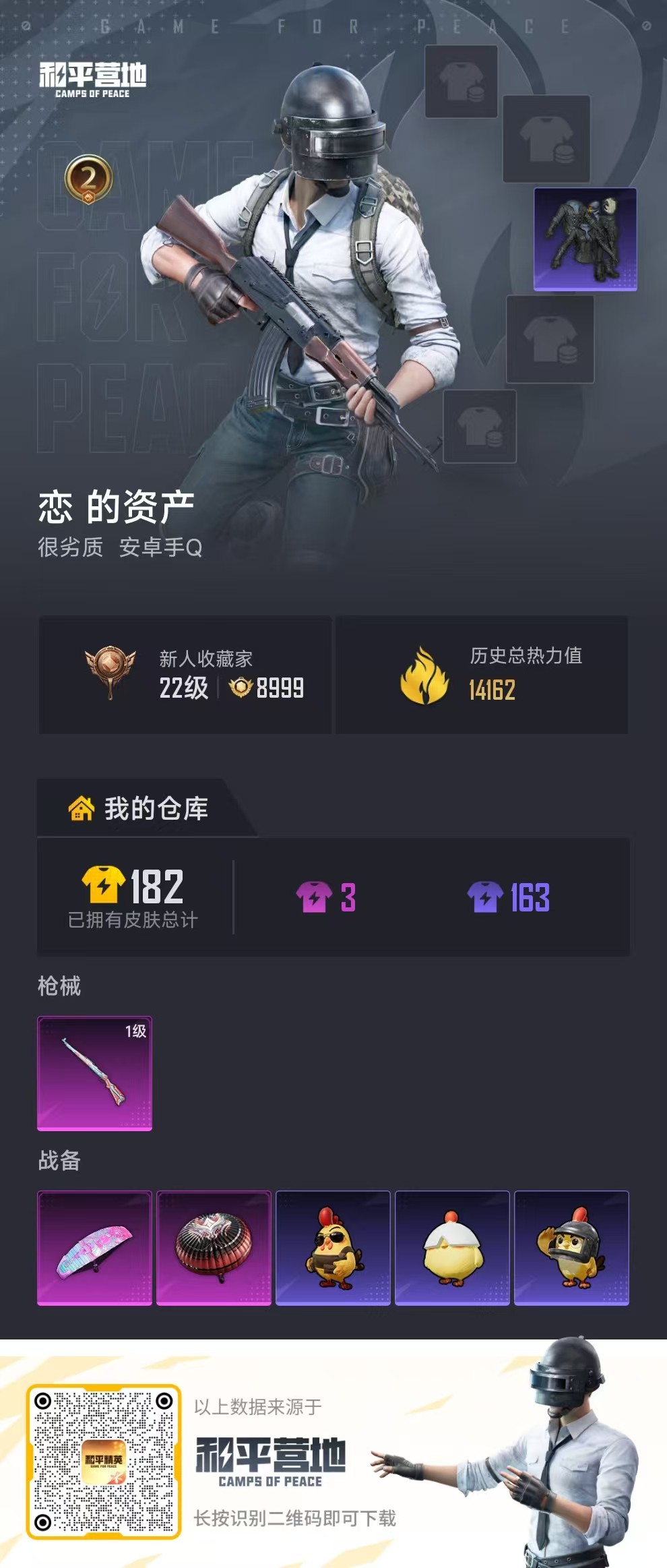 HPSJ4141966和平精英账号详情图2