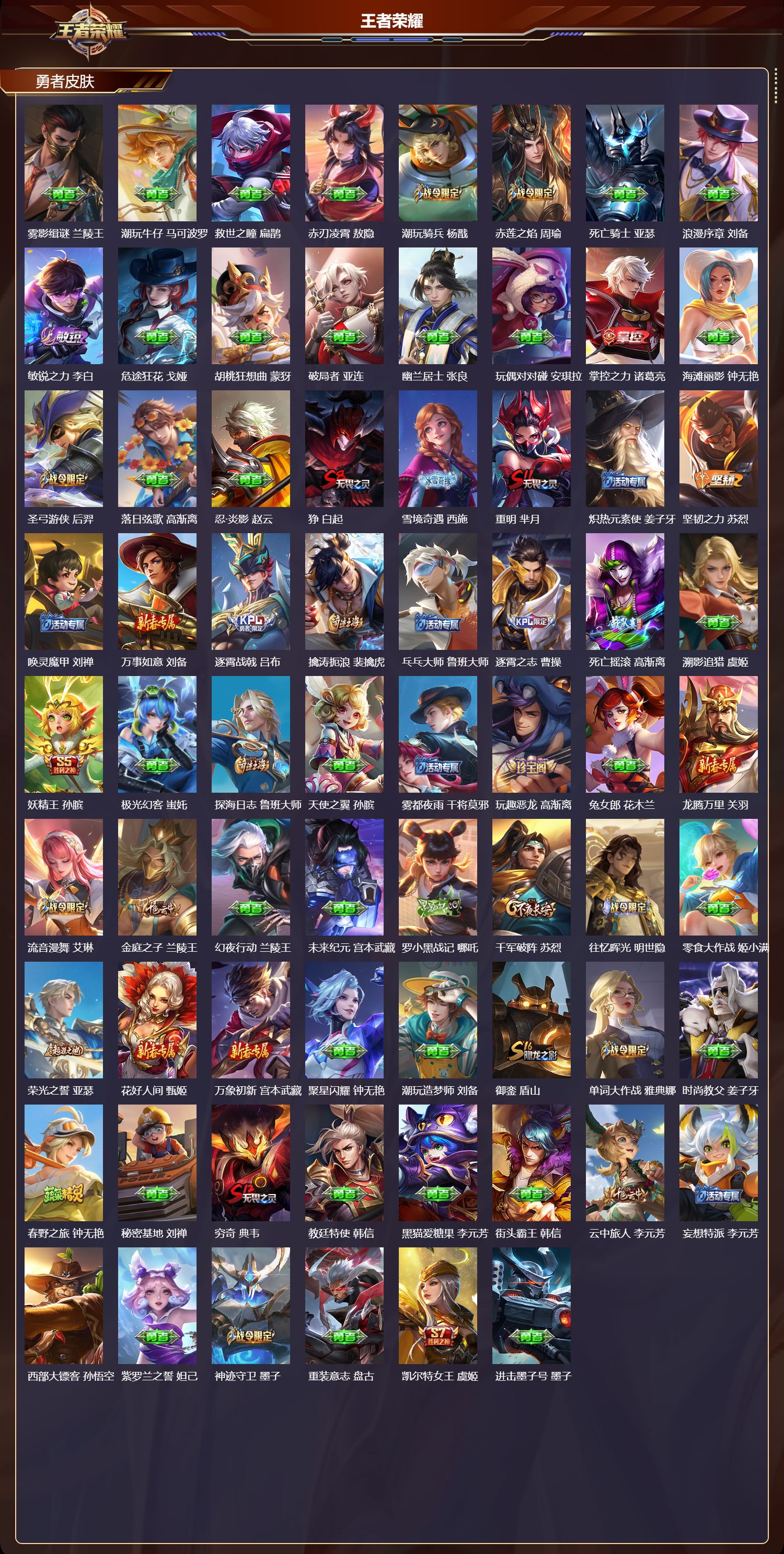 WZQM4257310王者荣耀账号详情图7