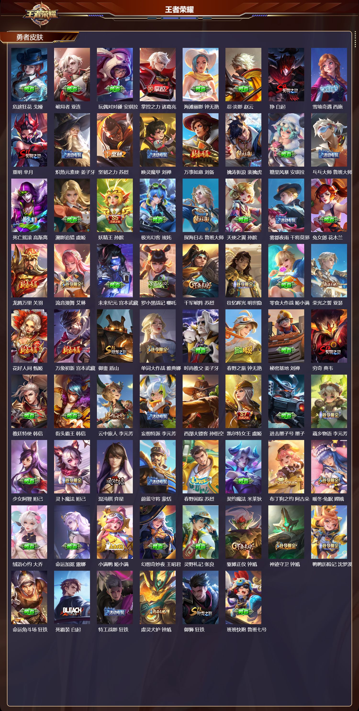 WZQM4257412王者荣耀账号详情图6