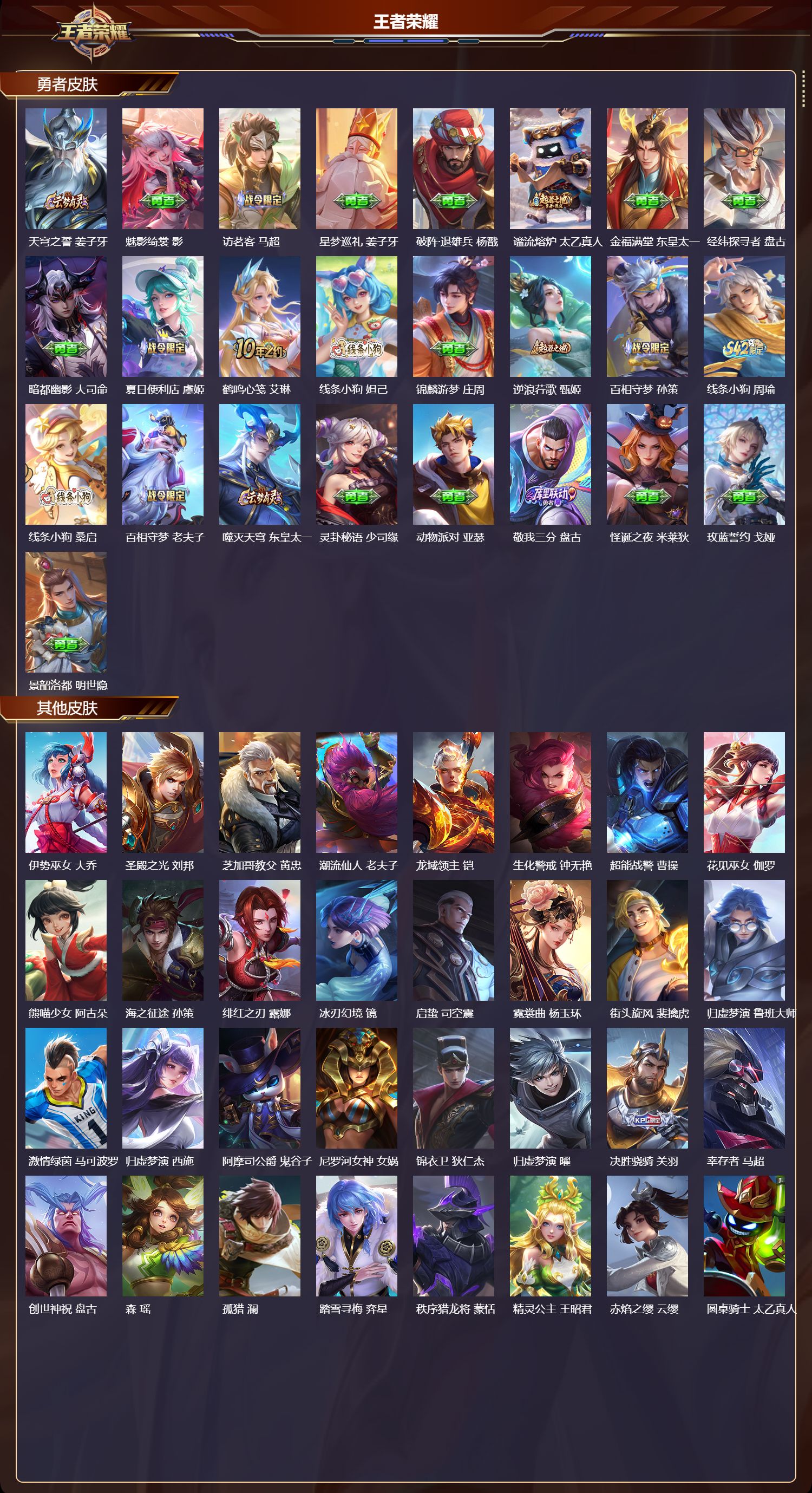 WZQM4257657王者荣耀账号详情图5