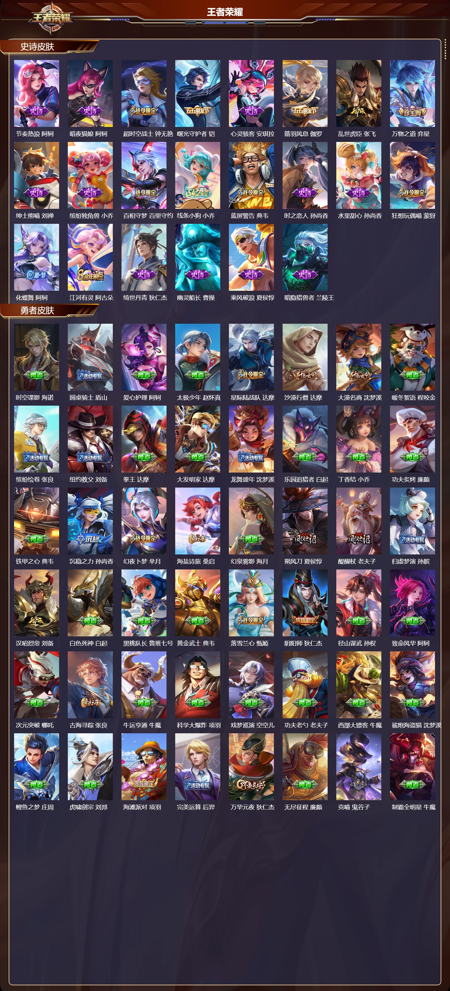 WZMK4266029王者荣耀账号详情图4 WZMK4266029王者荣耀账号详情图4