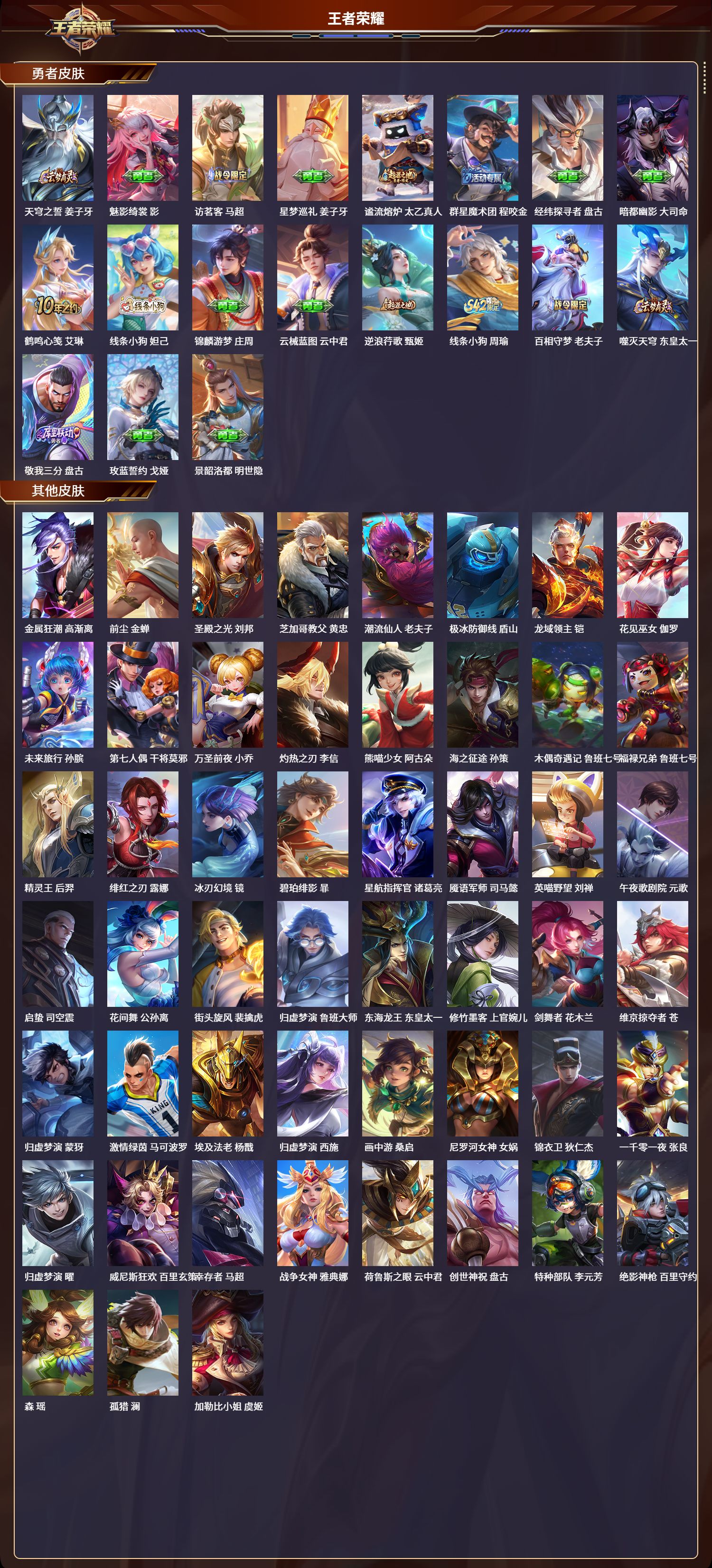 WZLX4267207王者荣耀账号详情图6