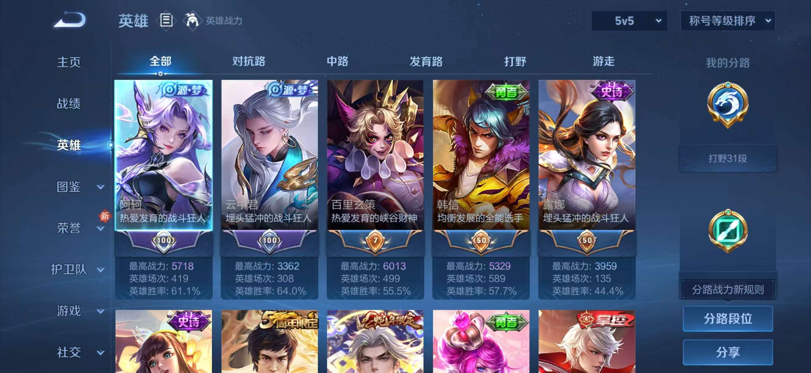 WZCMW4276557王者荣耀账号详情图4