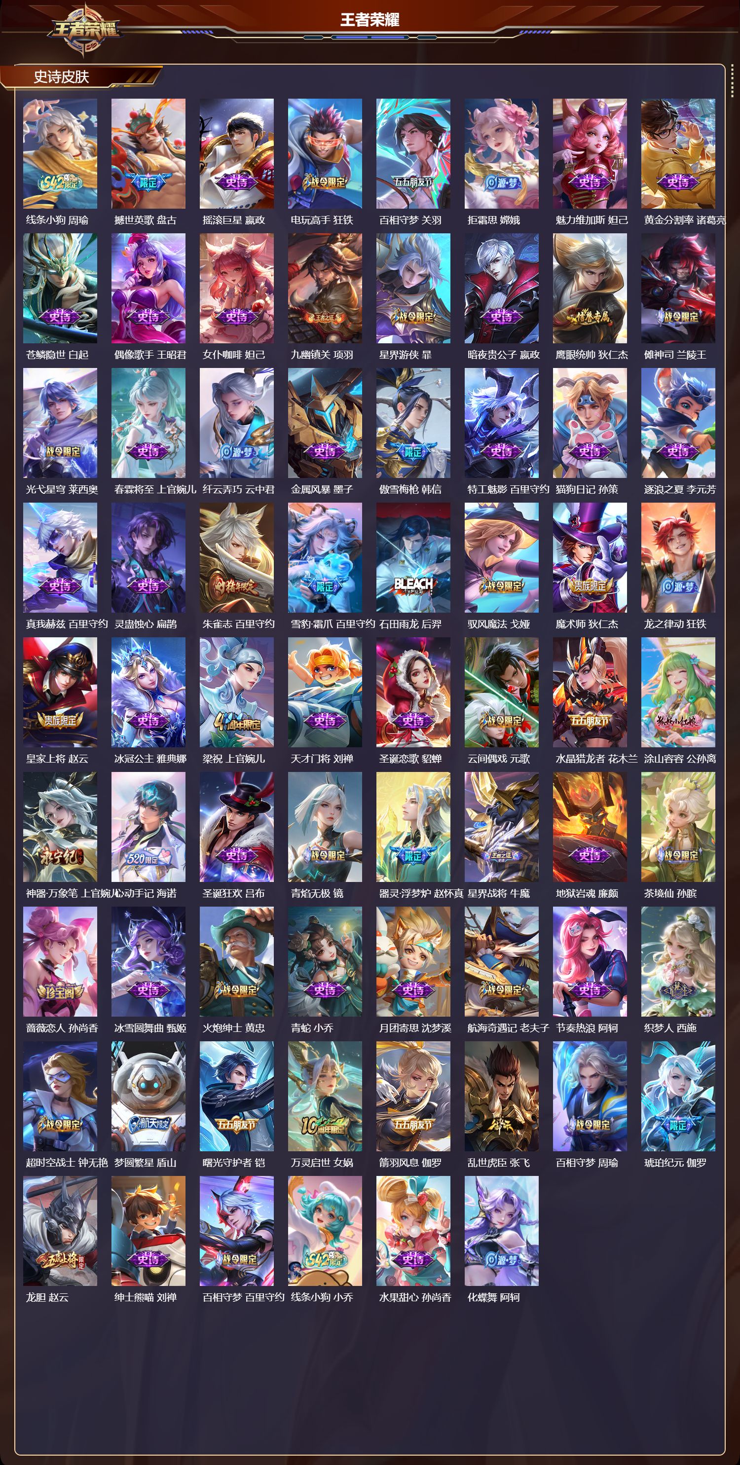 WZQM4257336王者荣耀账号详情图3