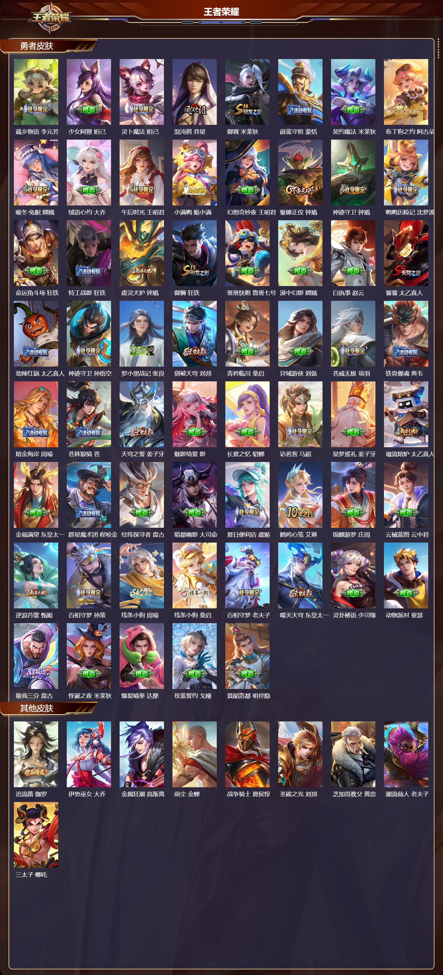 WZQM4257310王者荣耀账号详情图8