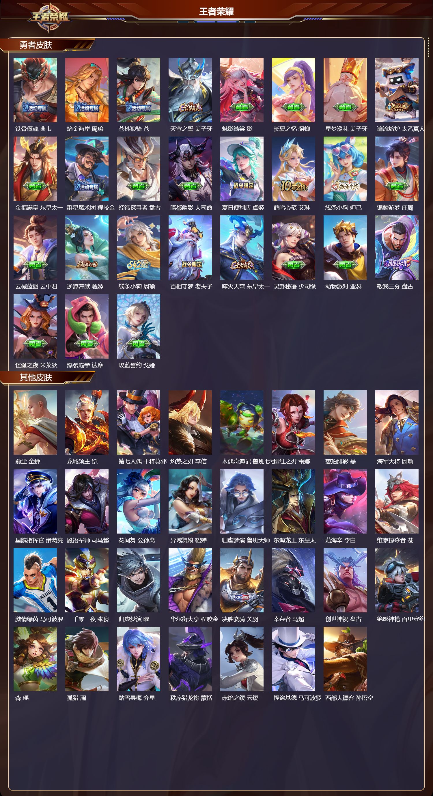 WZQM4257562王者荣耀账号详情图5