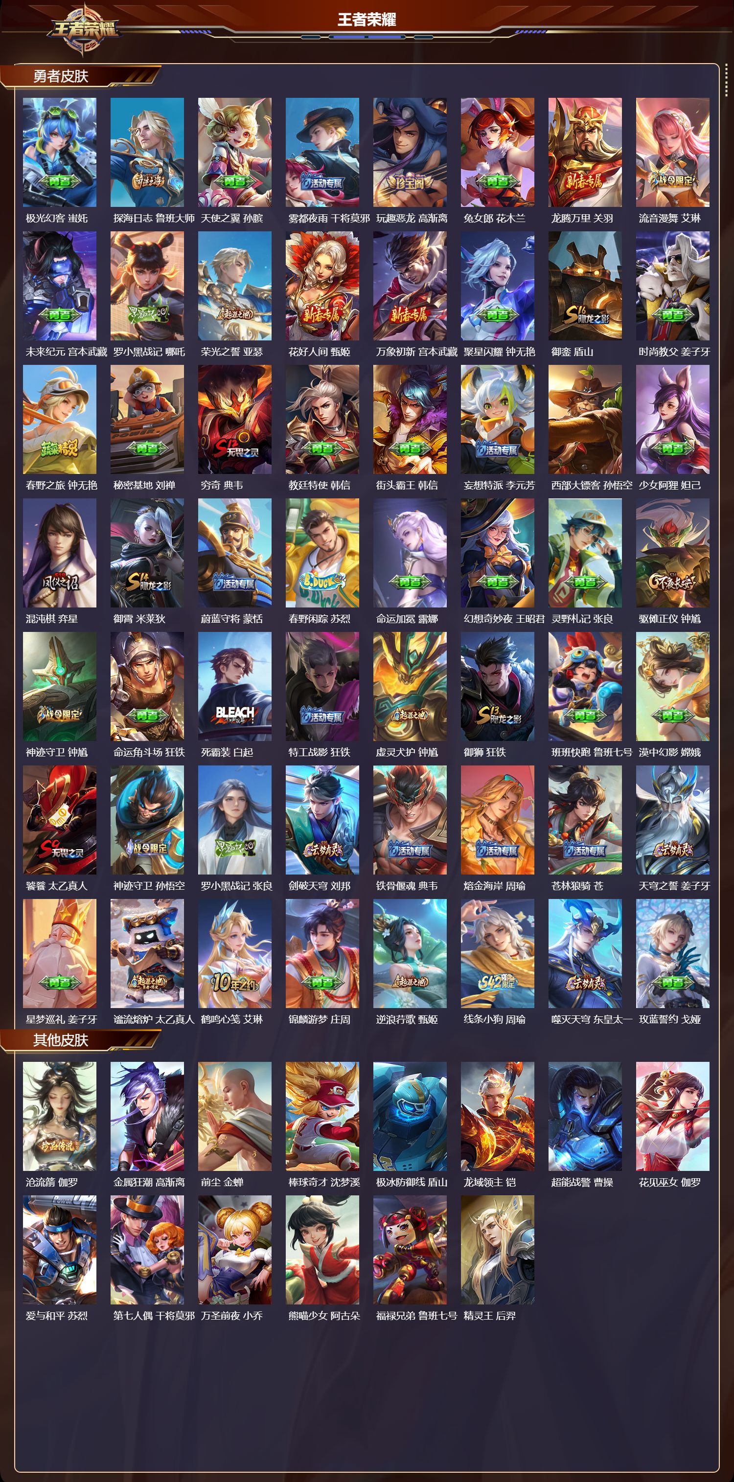 WZQM4257576王者荣耀账号详情图4 WZQM4257576王者荣耀账号详情图4