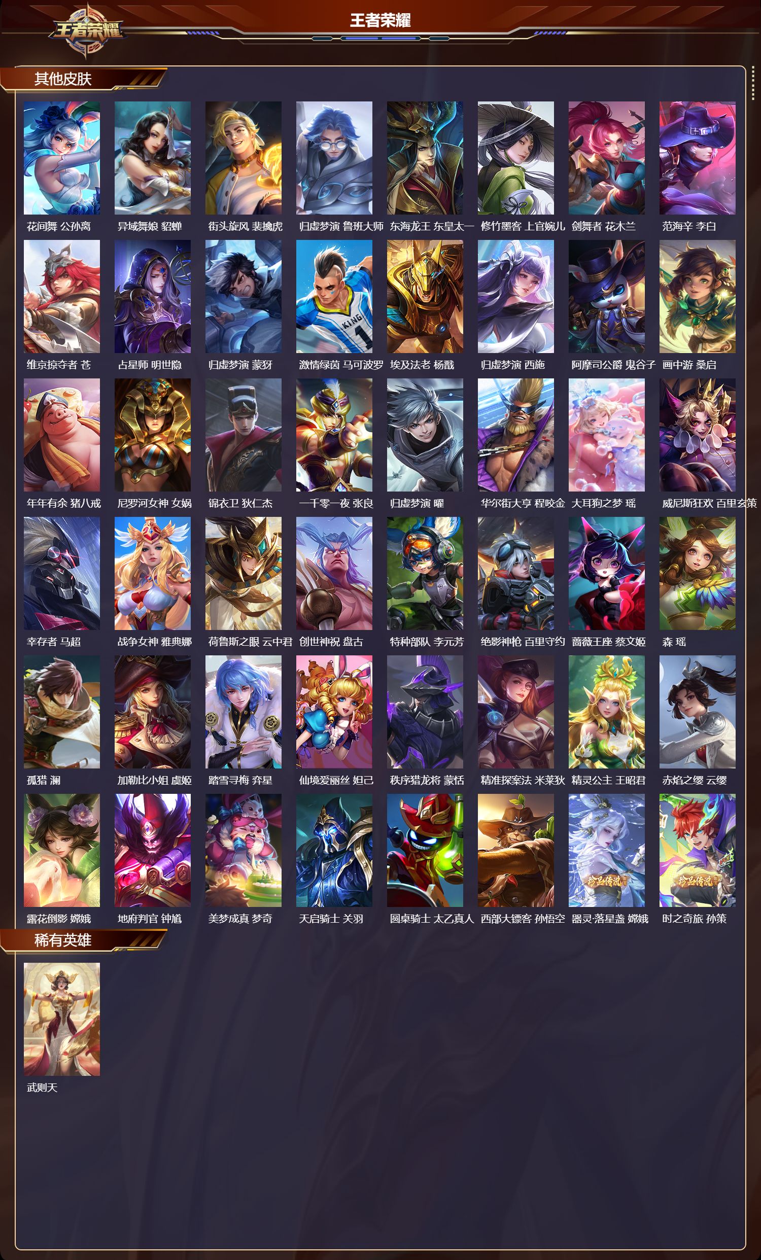 WZQM4257412王者荣耀账号详情图8