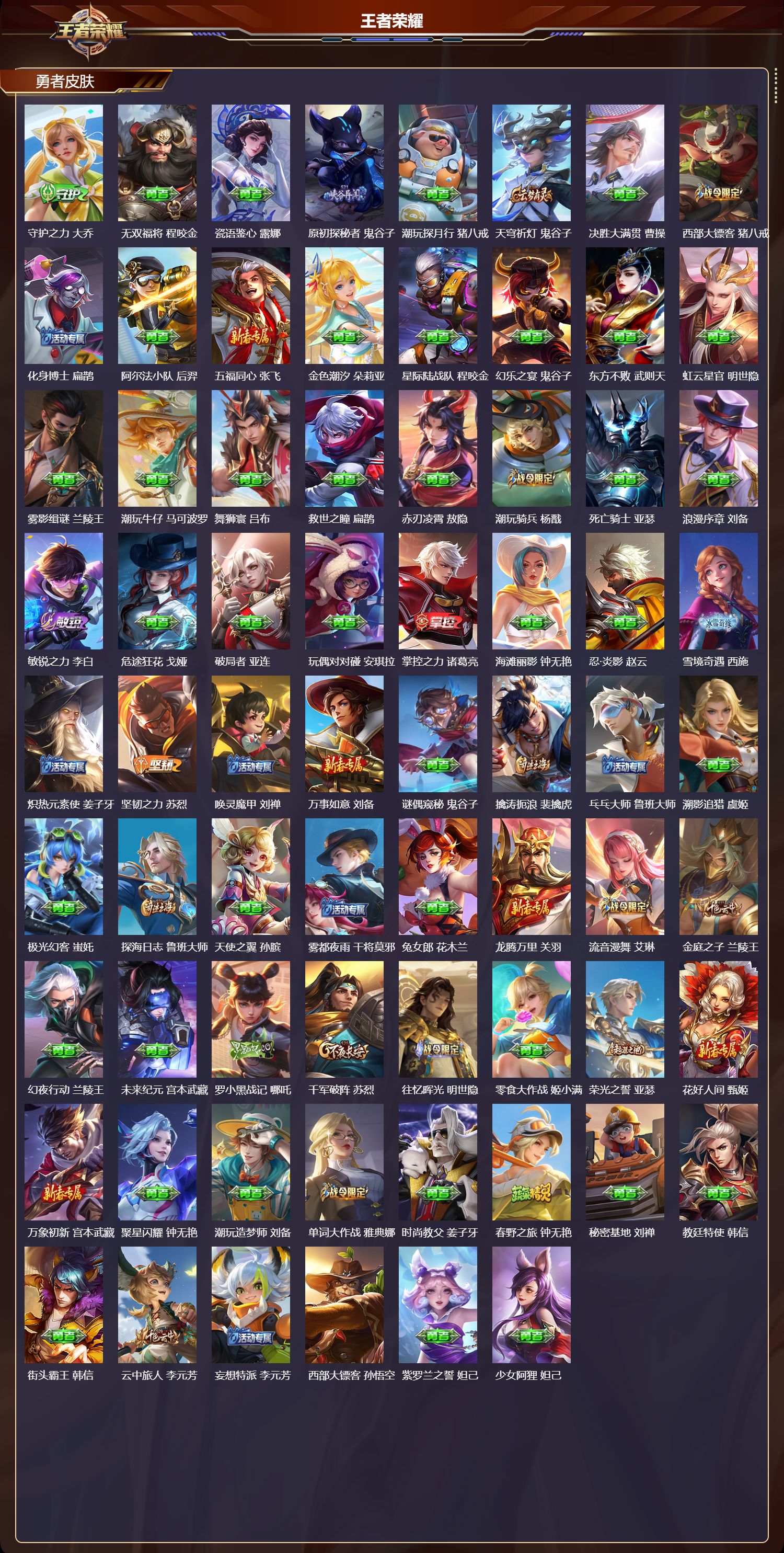 WZQM4257326王者荣耀账号详情图5 WZQM4257326王者荣耀账号详情图5