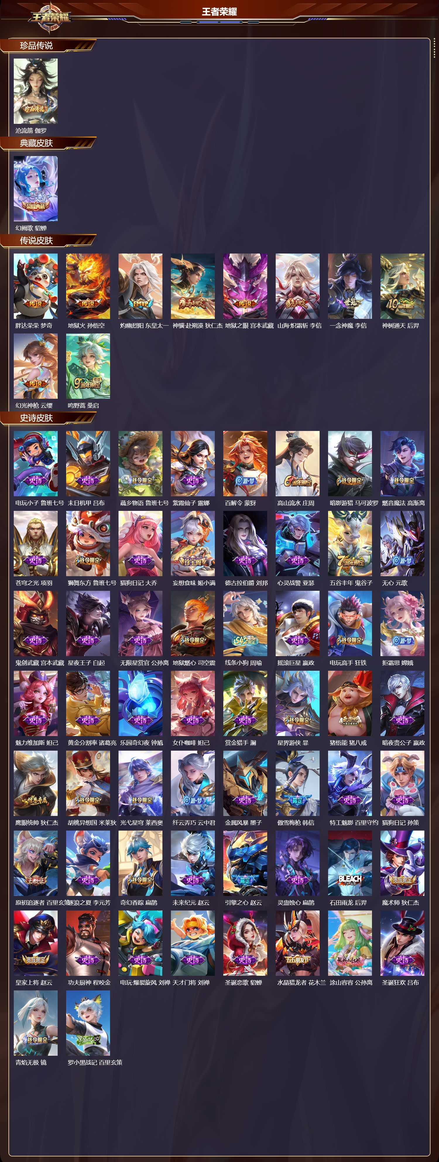 WZCMW4276720王者荣耀账号详情图7