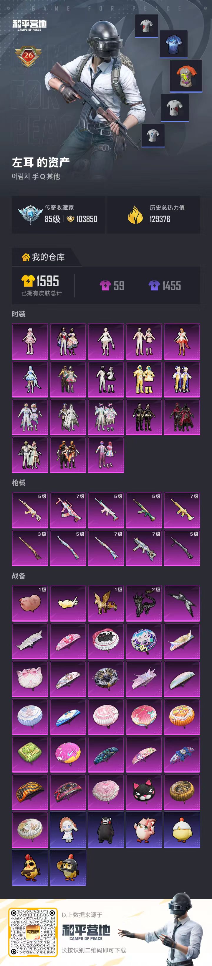 HPSJ4142138和平精英账号详情图2