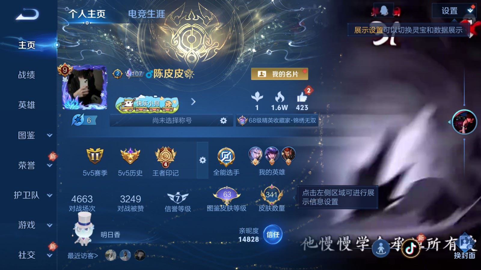 WZCMW4276513王者荣耀账号详情图2