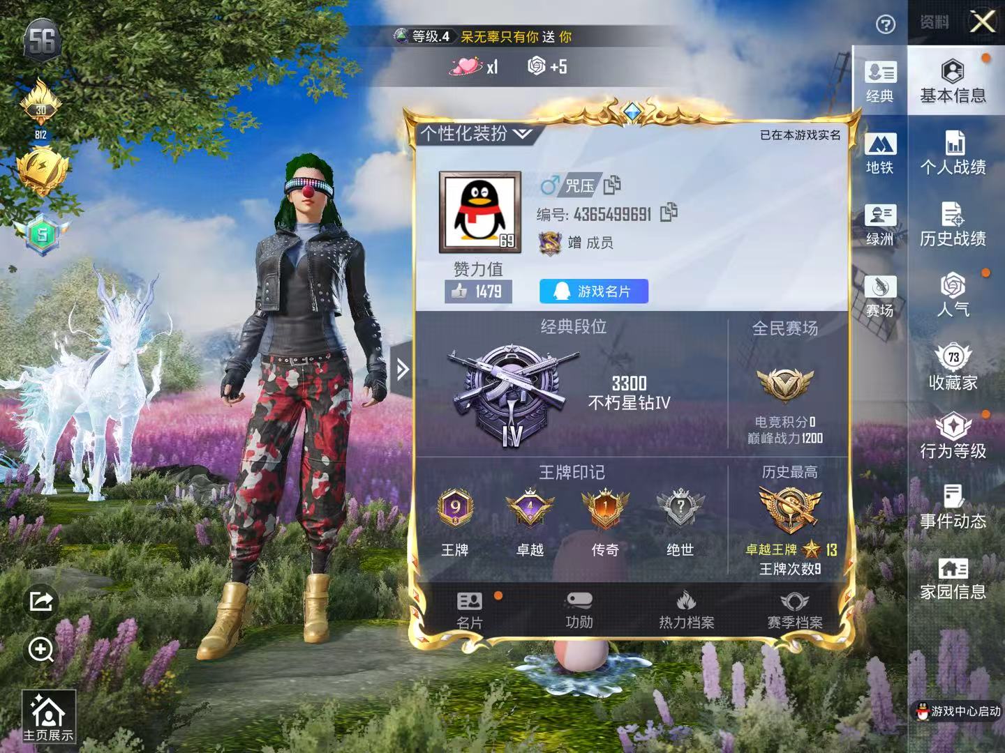 HPSJ4141920和平精英账号详情图3