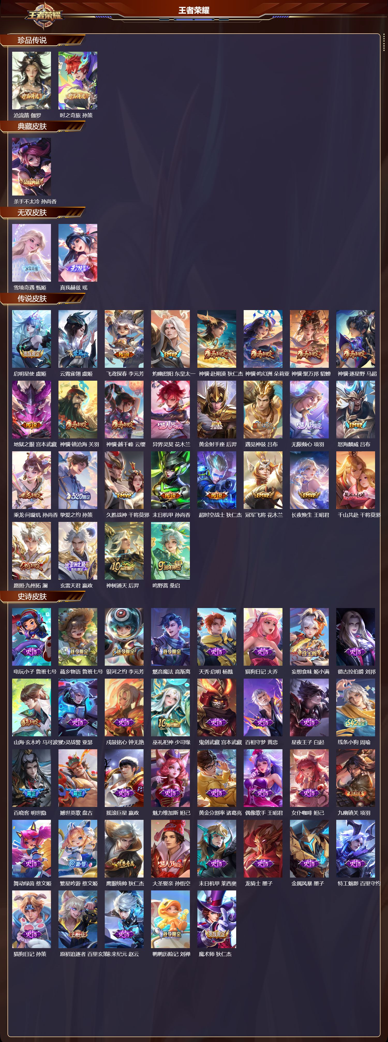 WZCMW4279751王者荣耀账号详情图8