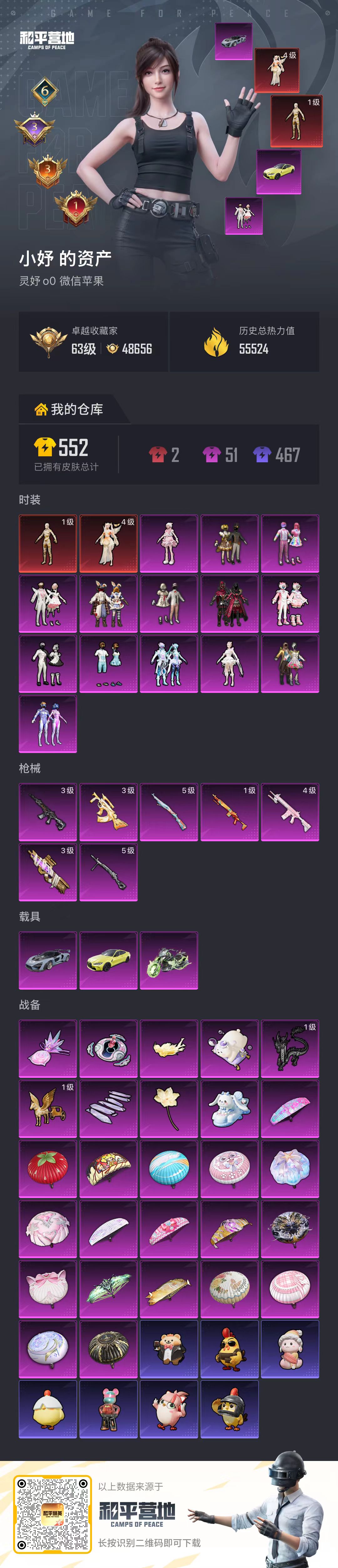 HPSJ4143679和平精英账号详情图2