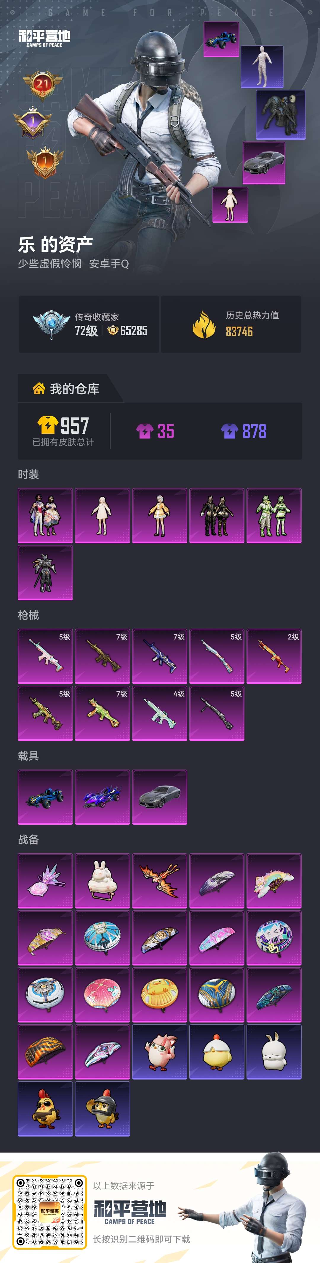 HPLX4149108和平精英账号详情图2 HPLX4149108和平精英账号详情图2