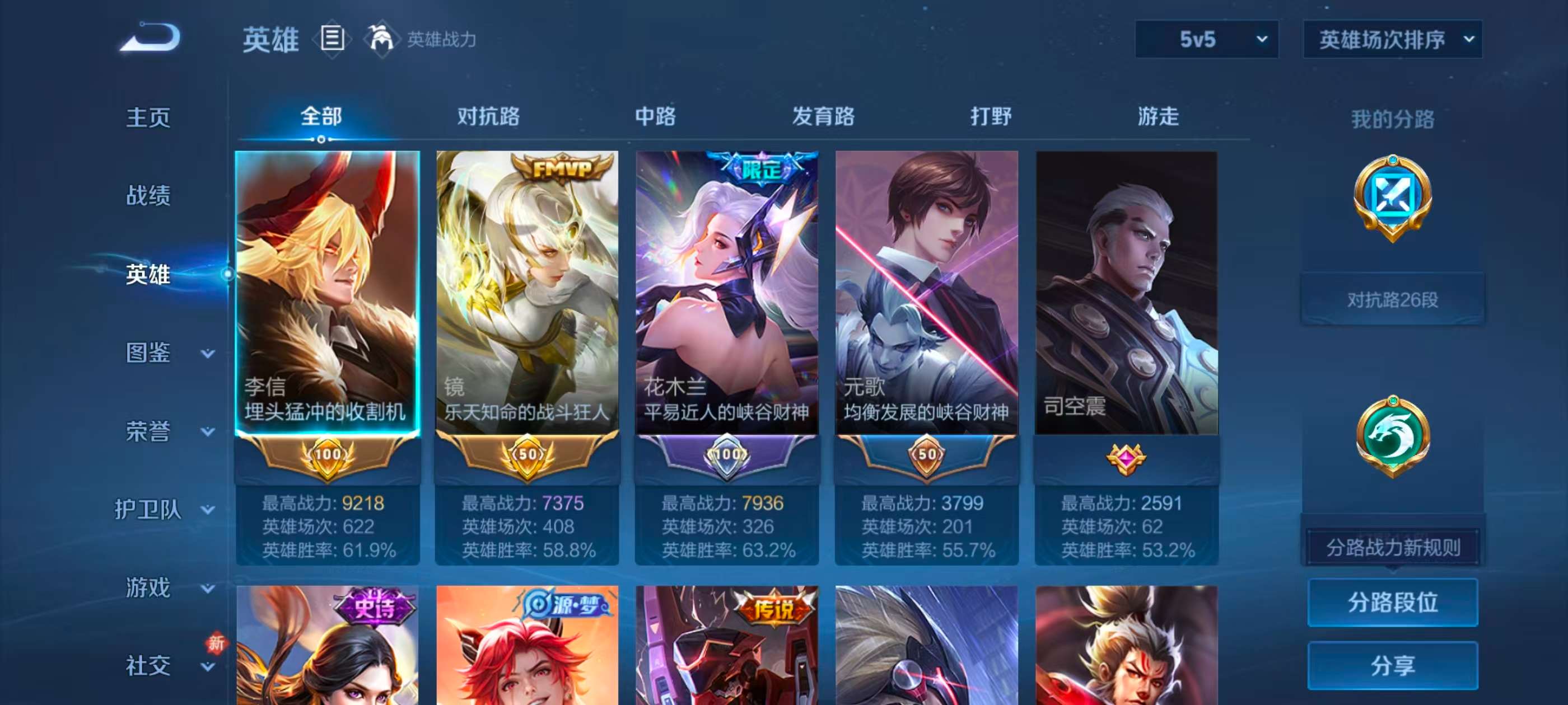 WZCMW4278749王者荣耀账号详情图5