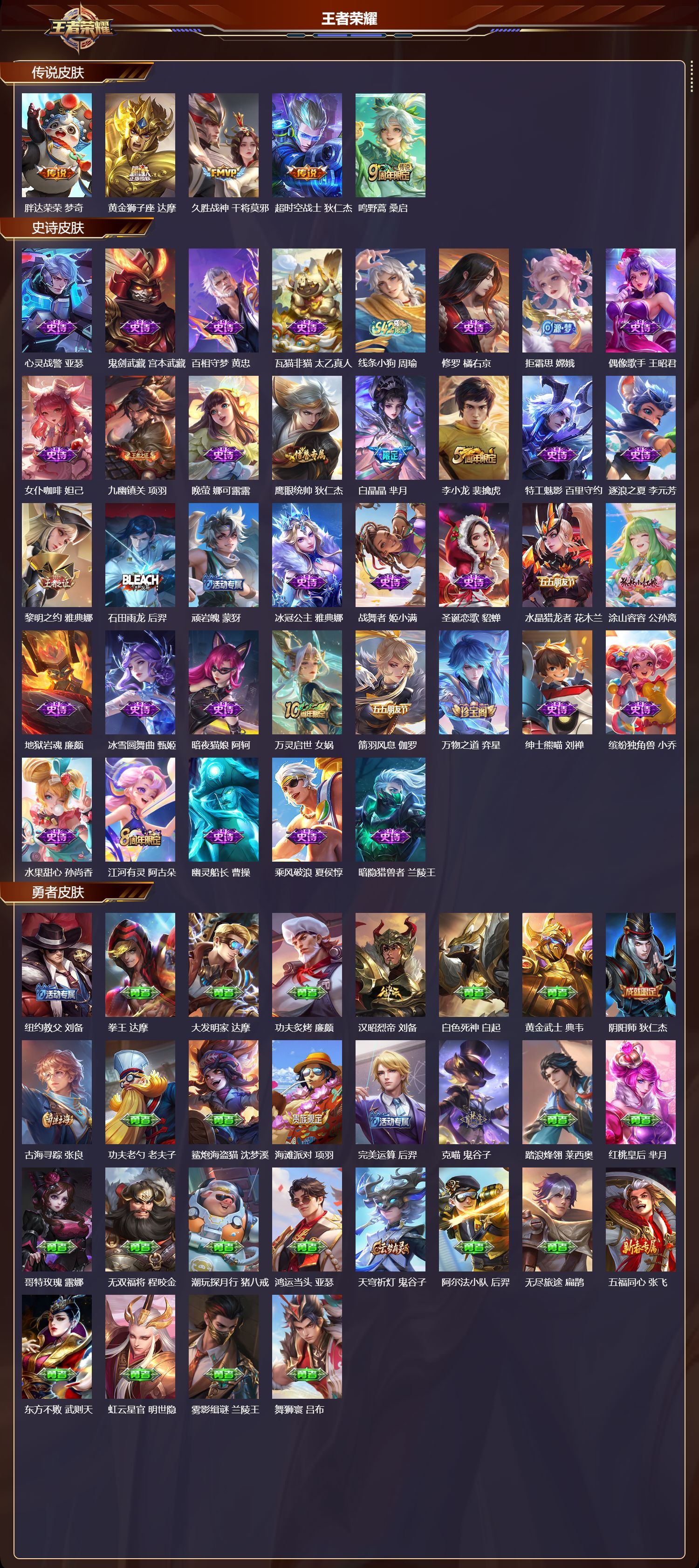 WZCMW4278785王者荣耀账号详情图6 WZCMW4278785王者荣耀账号详情图6