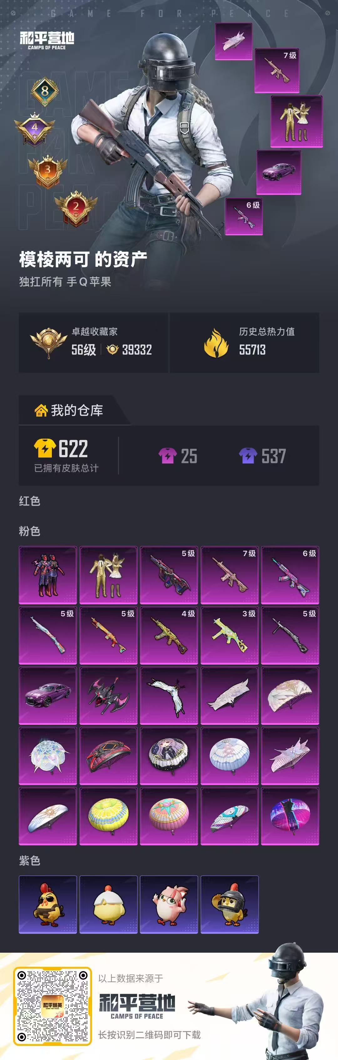 HPSJ4143216和平精英账号详情图2