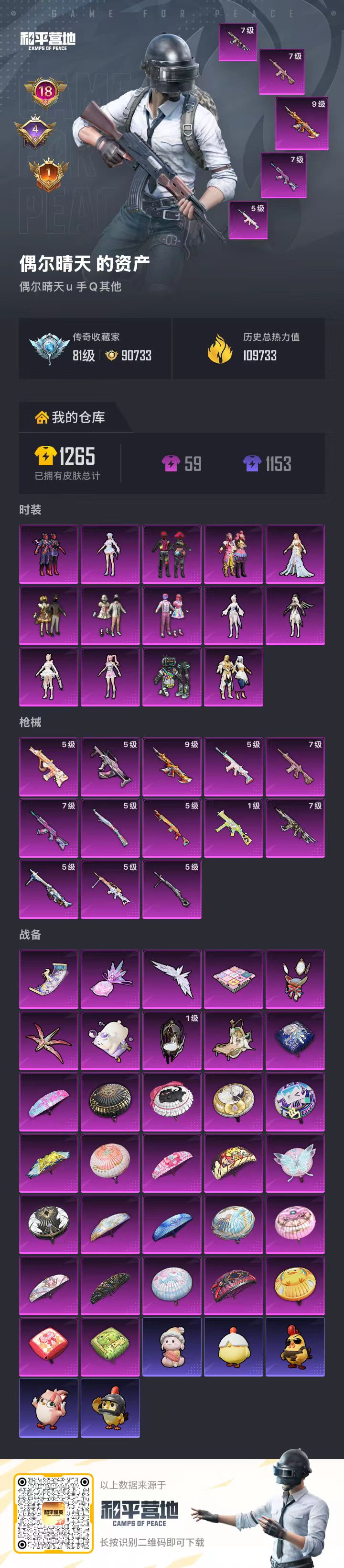 HPSJ4143638和平精英账号详情图2