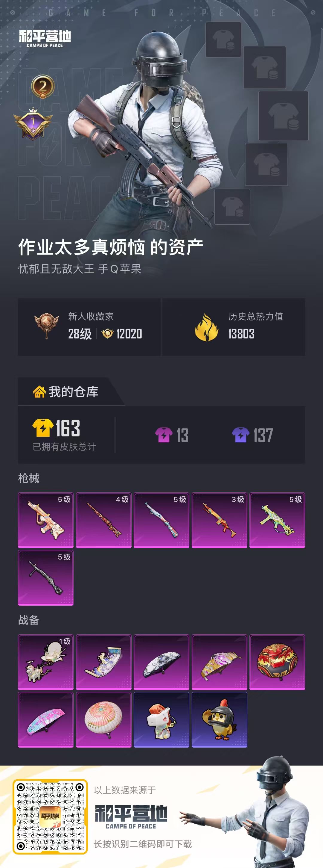 HPSJ4143479和平精英账号详情图2