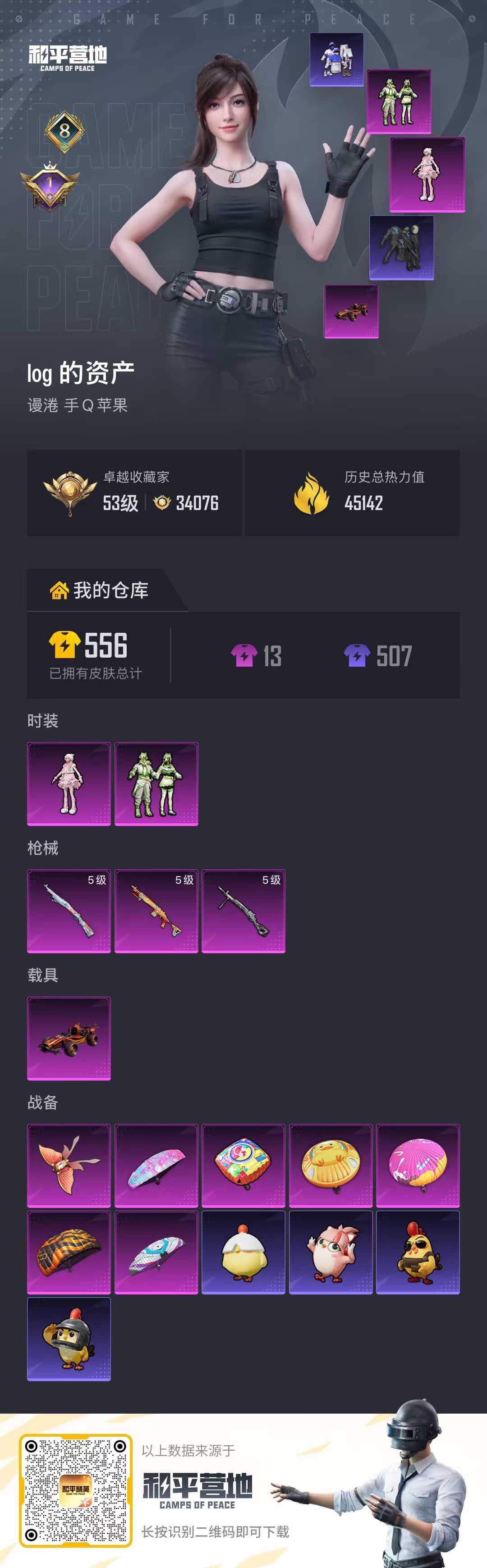 HPSJ4143060和平精英账号详情图2 HPSJ4143060和平精英账号详情图2