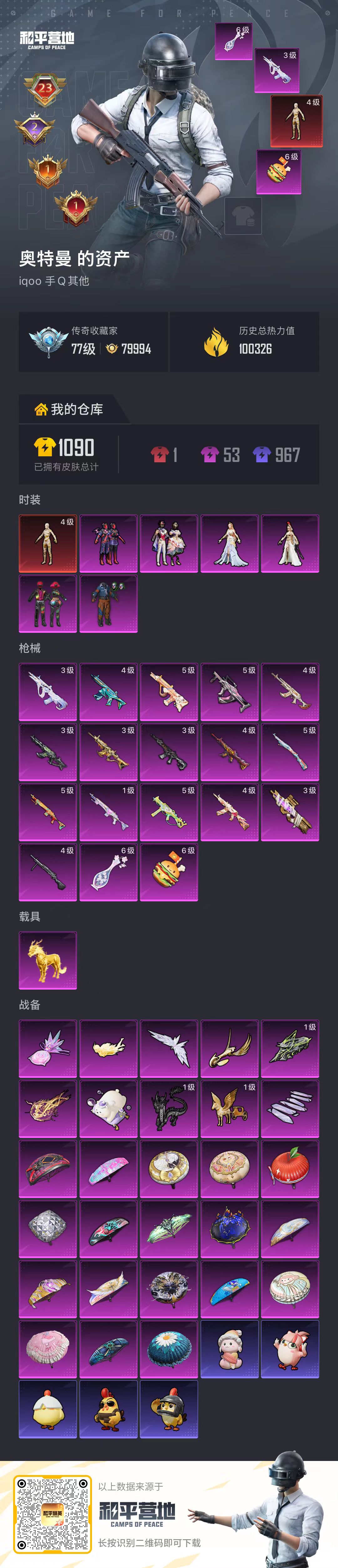 HPSJ4143205和平精英账号详情图2