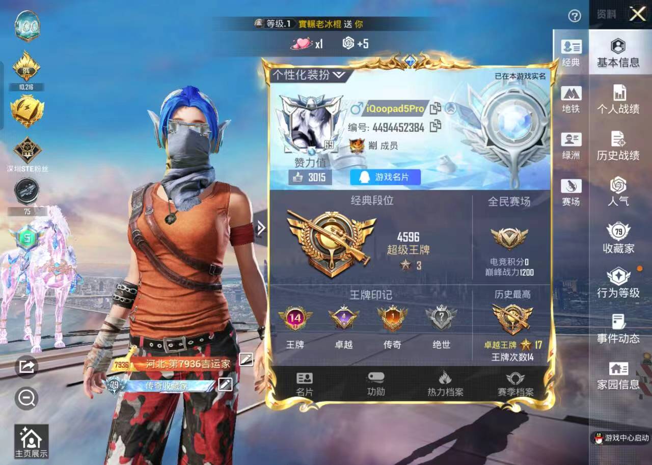 HPSJ4143137和平精英账号详情图3 HPSJ4143137和平精英账号详情图3