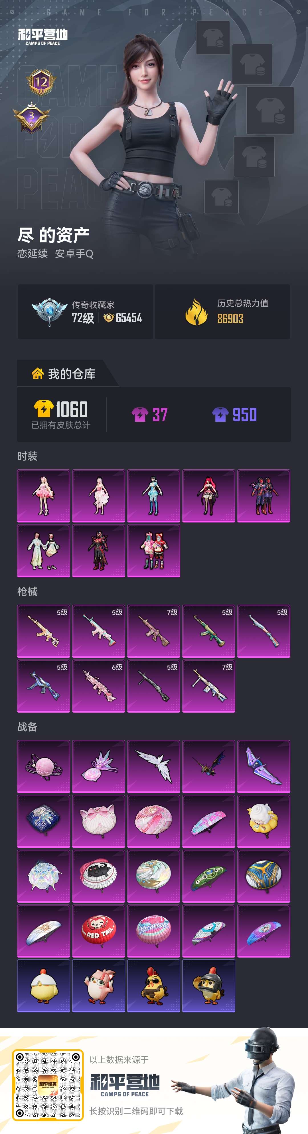 HPCMW4157120和平精英账号详情图2