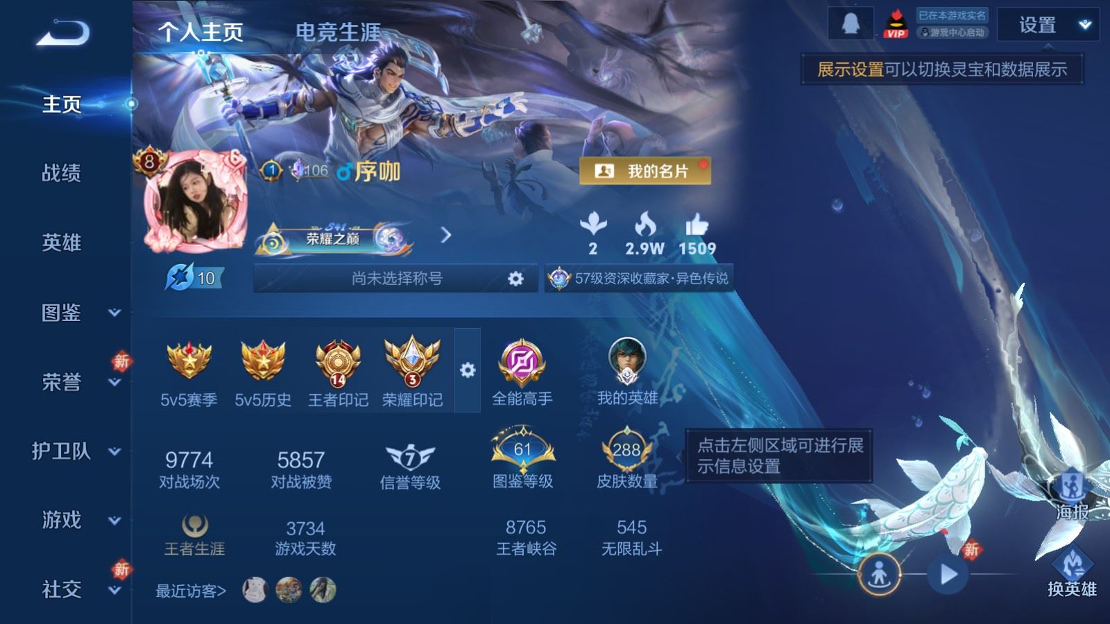 WZLX4265852王者荣耀账号详情图2