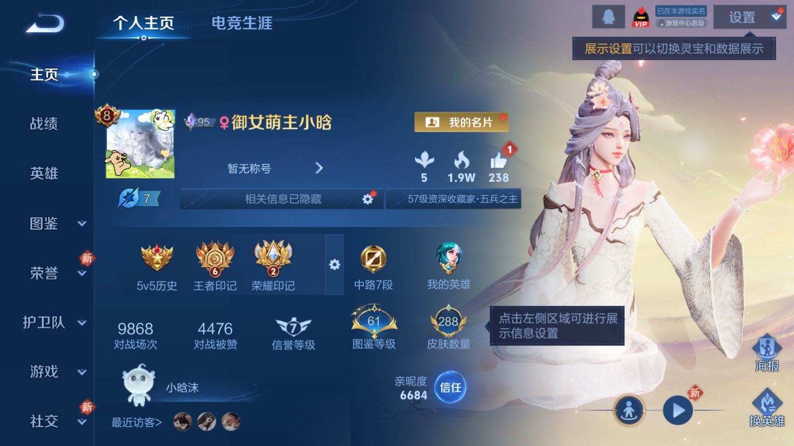 WZCMW4279603王者荣耀账号详情图2