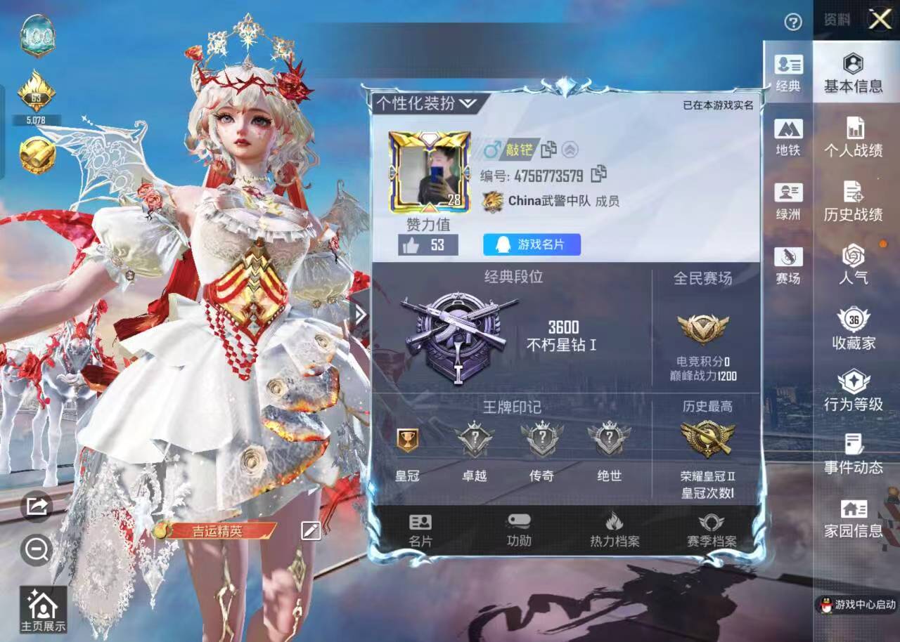 HPSJ4143161和平精英账号详情图3