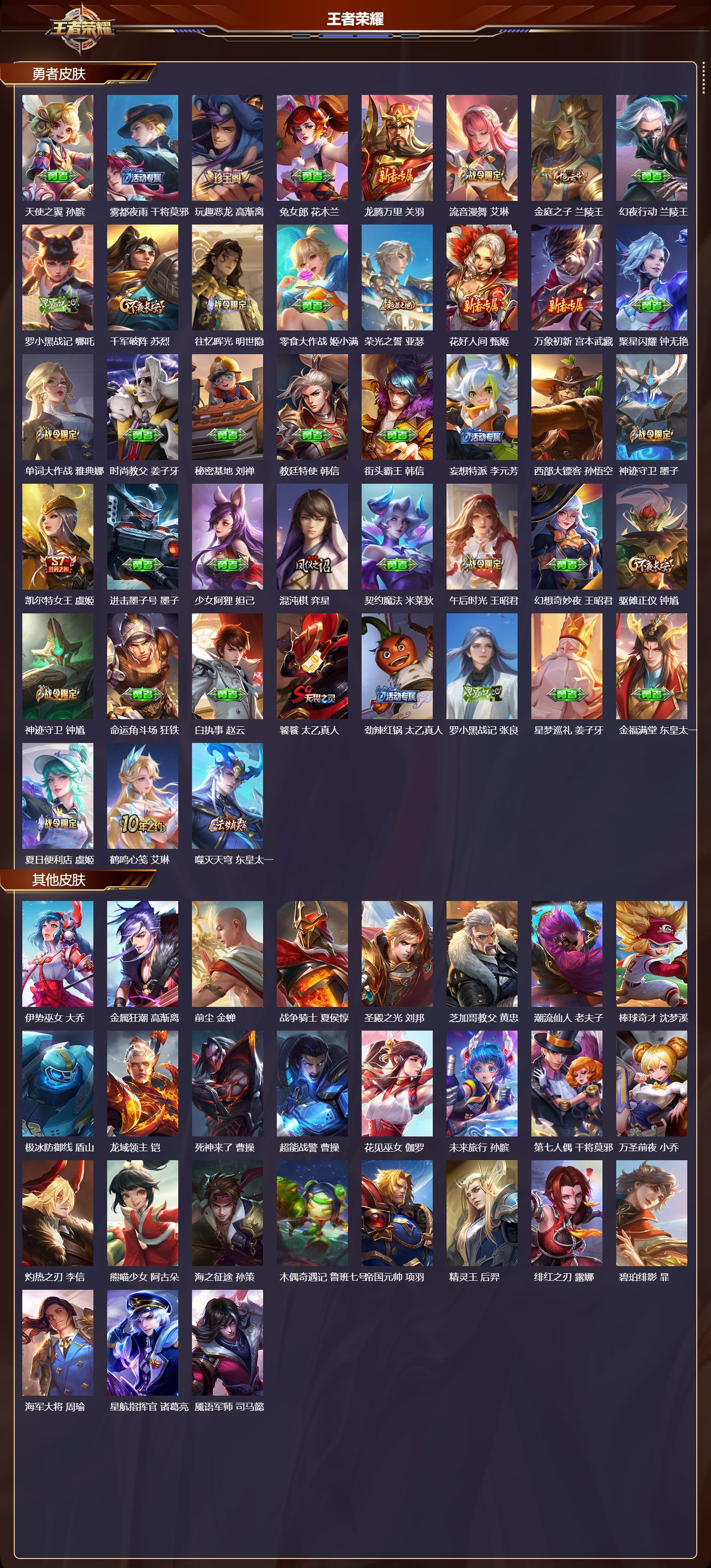 WZQM4258888王者荣耀账号详情图5 WZQM4258888王者荣耀账号详情图5