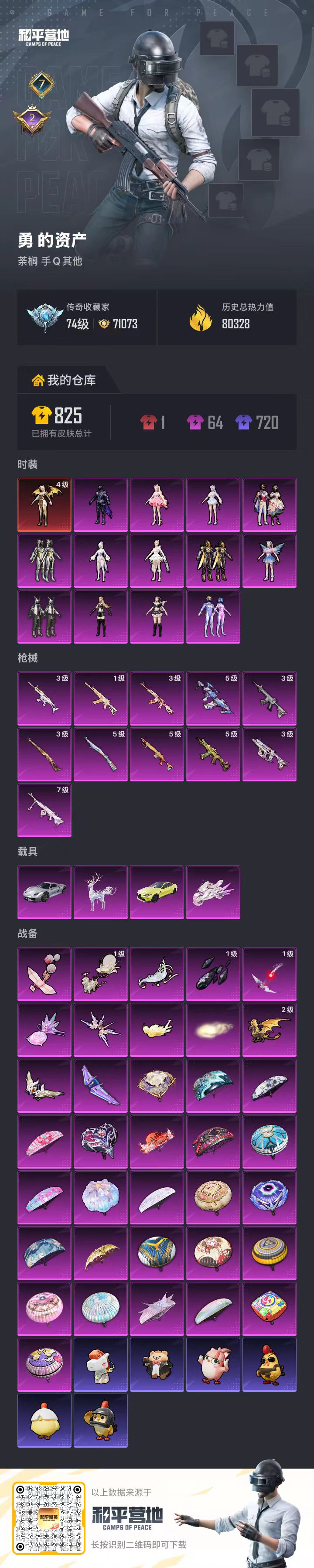 HPSJ4143650和平精英账号详情图2