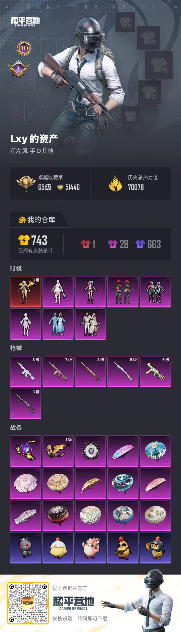 HPSJ4143720和平精英账号详情图2 HPSJ4143720和平精英账号详情图2