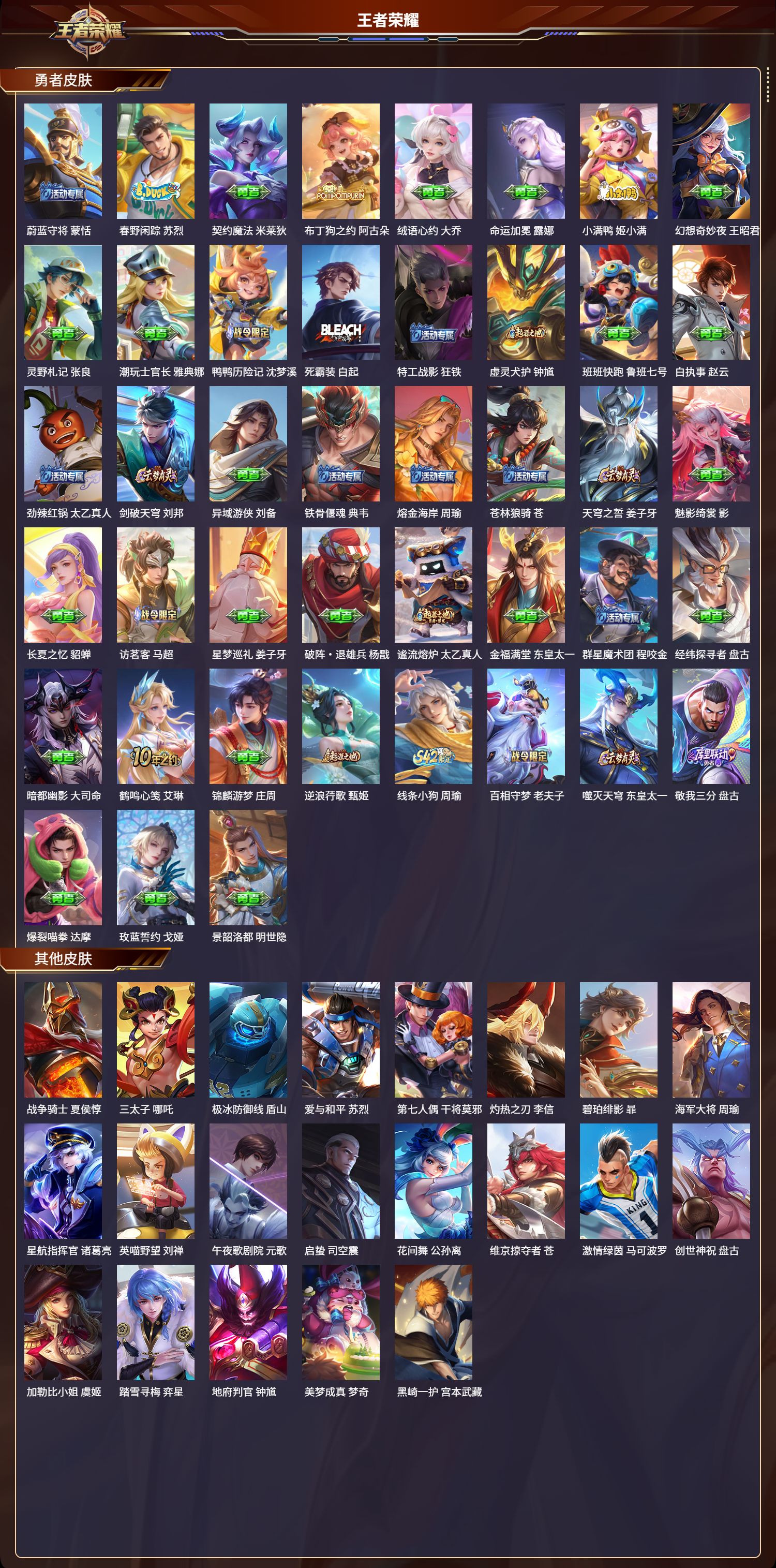 WZLX4259456王者荣耀账号详情图4 WZLX4259456王者荣耀账号详情图4