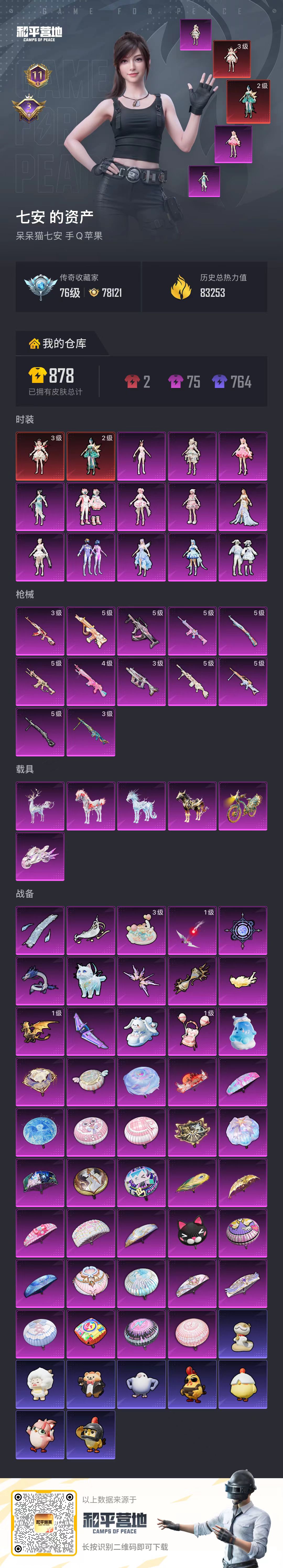 HPSJ4144007和平精英账号详情图2