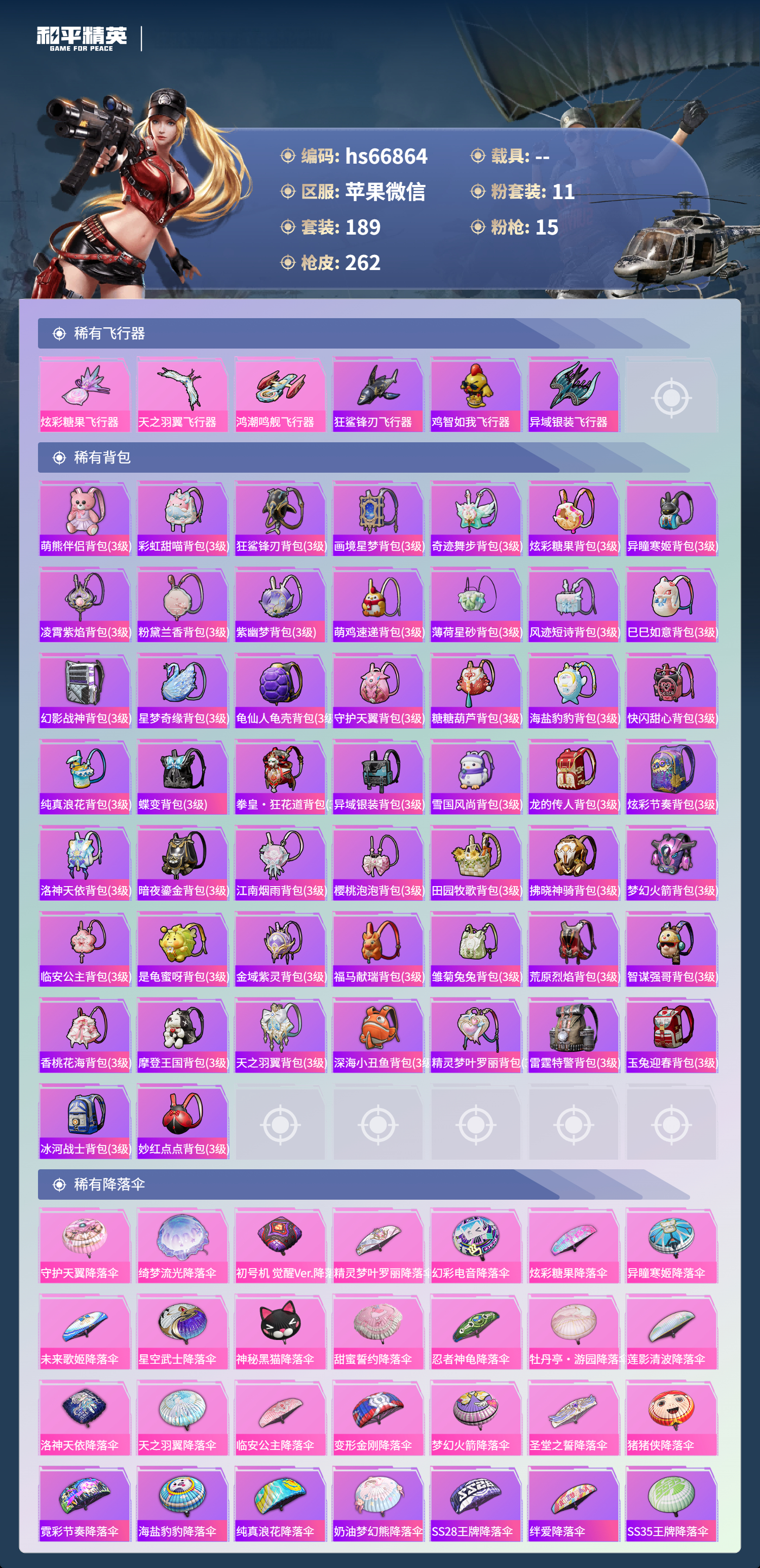 HPSJ4145701和平精英账号详情图10 HPSJ4145701和平精英账号详情图10