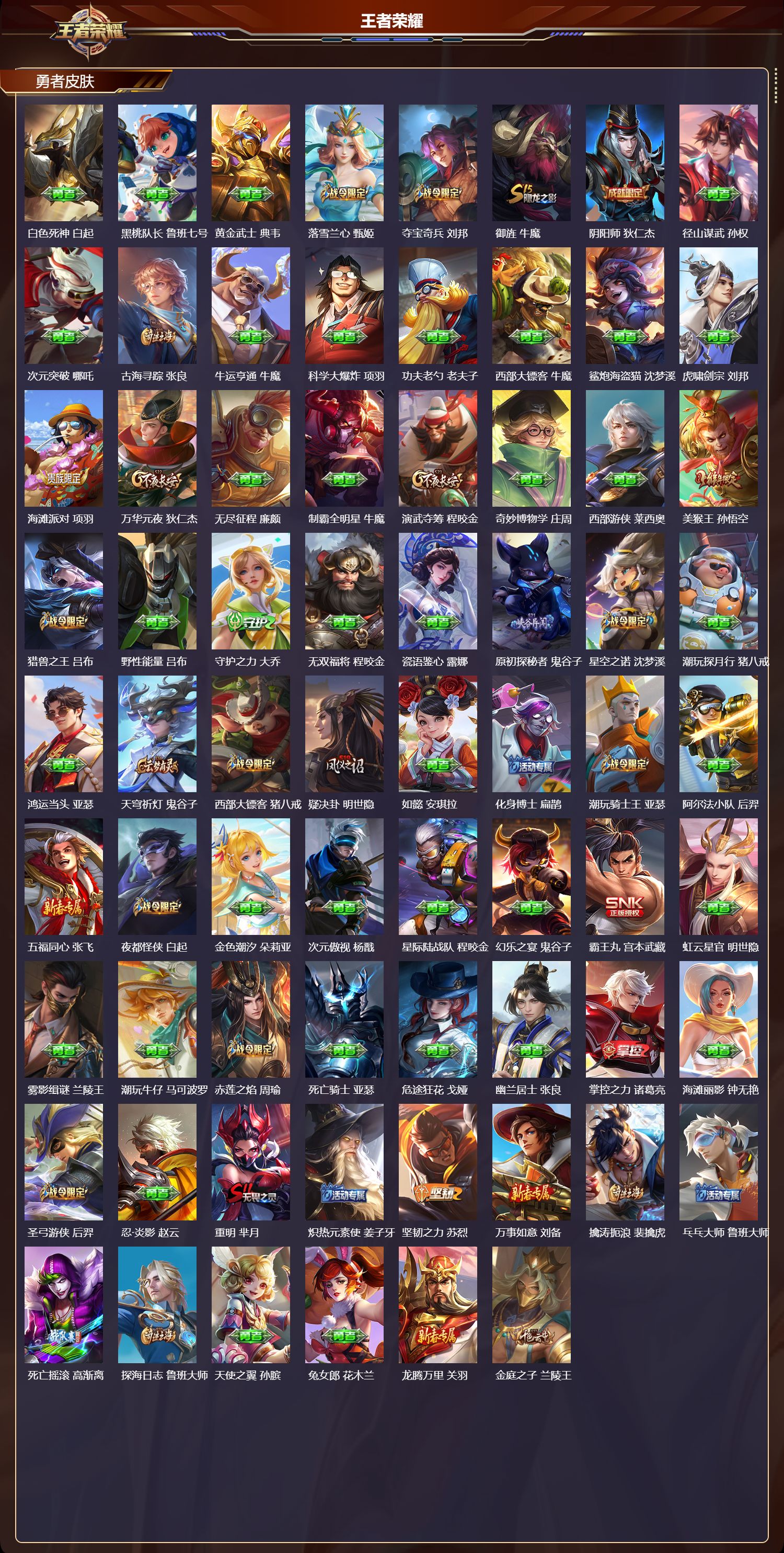 WZCMW4281844王者荣耀账号详情图8