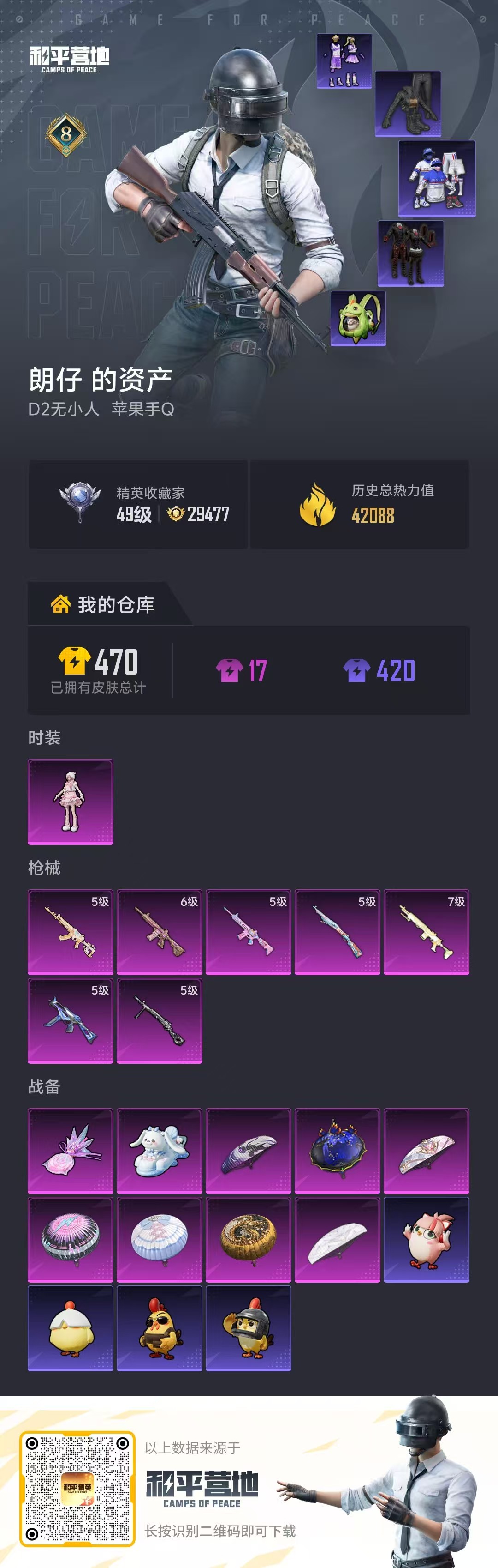 HPSJ4145700和平精英账号详情图2