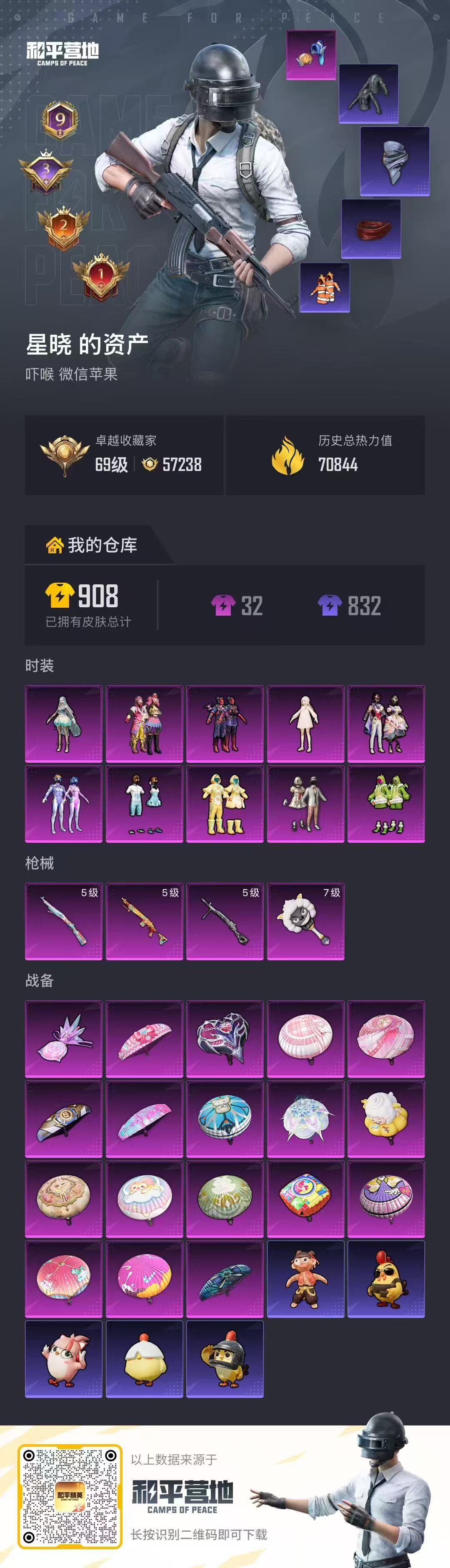 HPLX4149993和平精英账号详情图2