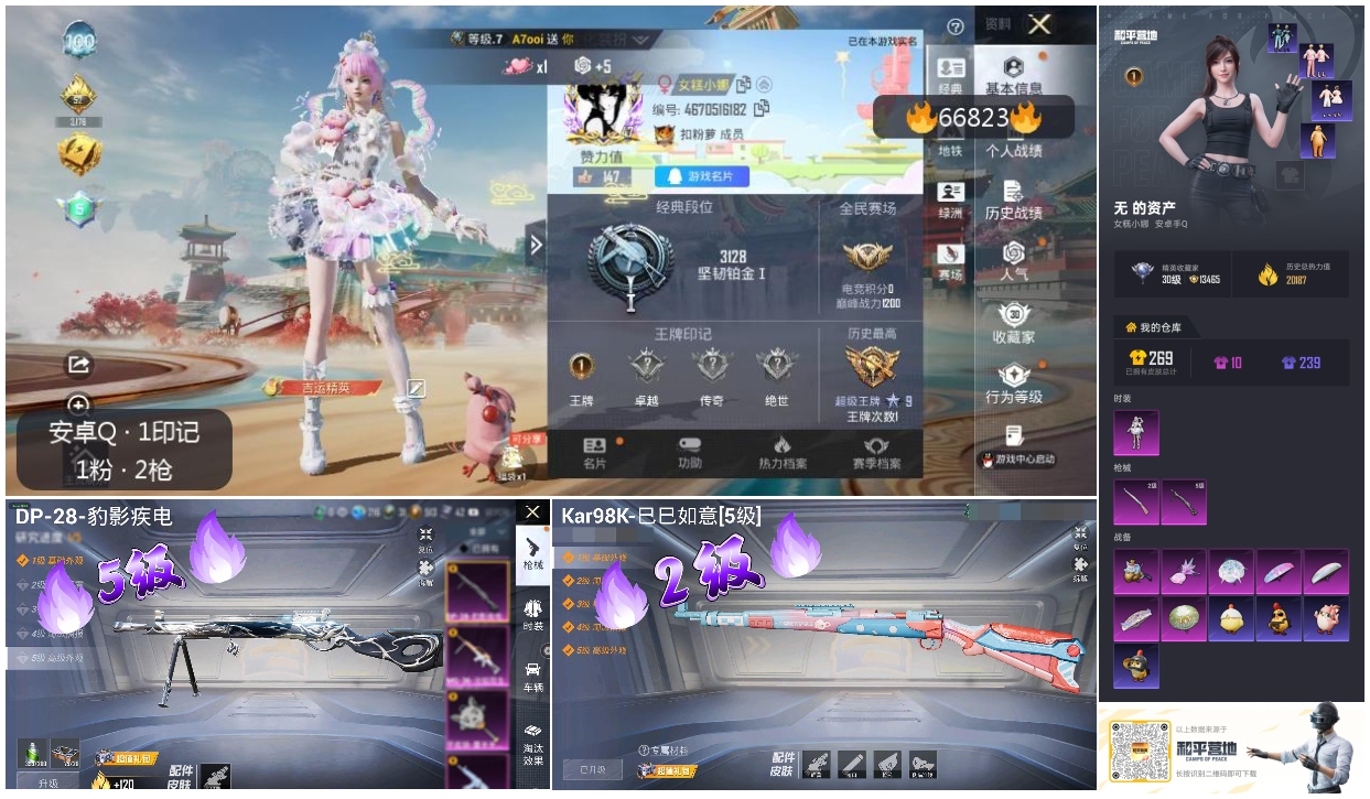 HPSJ4145670和平精英账号详情图4