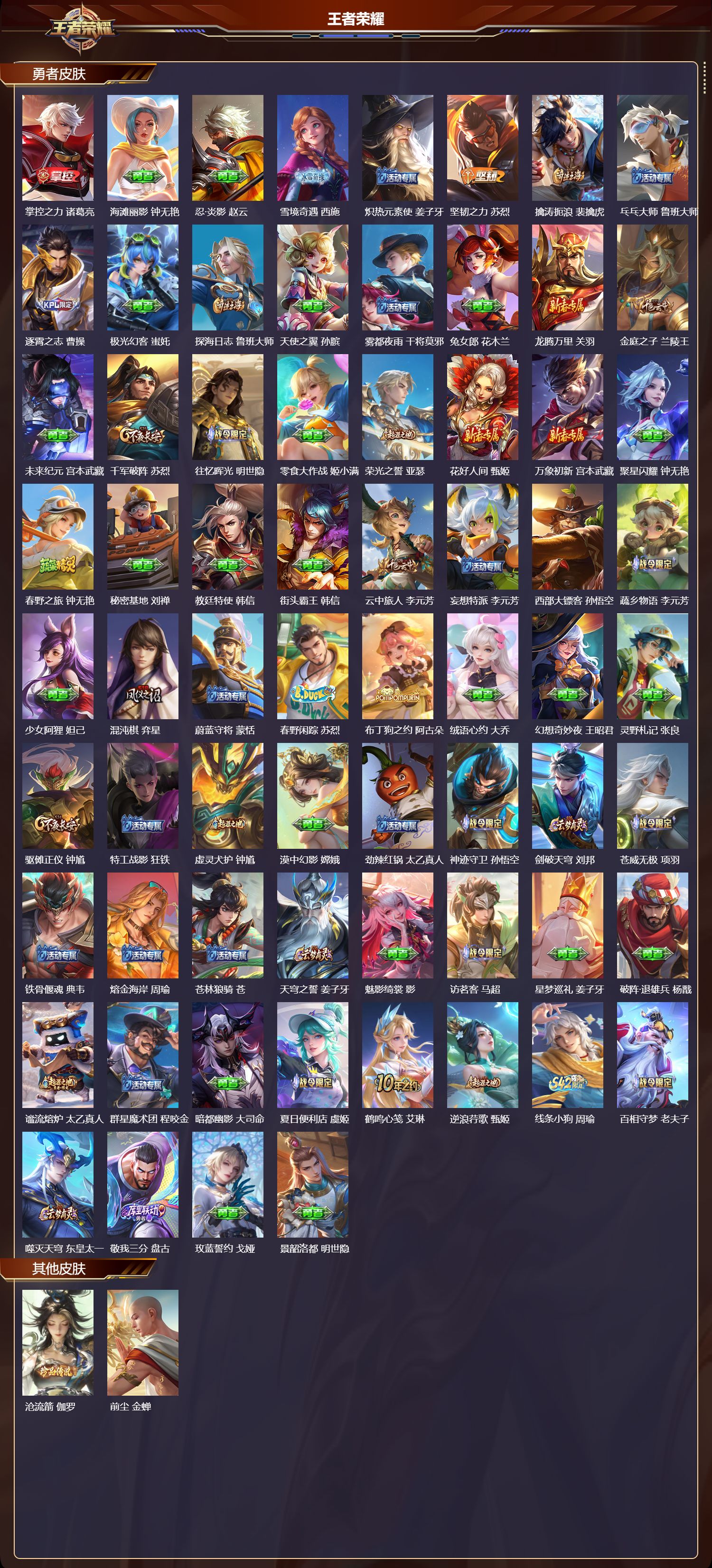 WZQM4263062王者荣耀账号详情图4