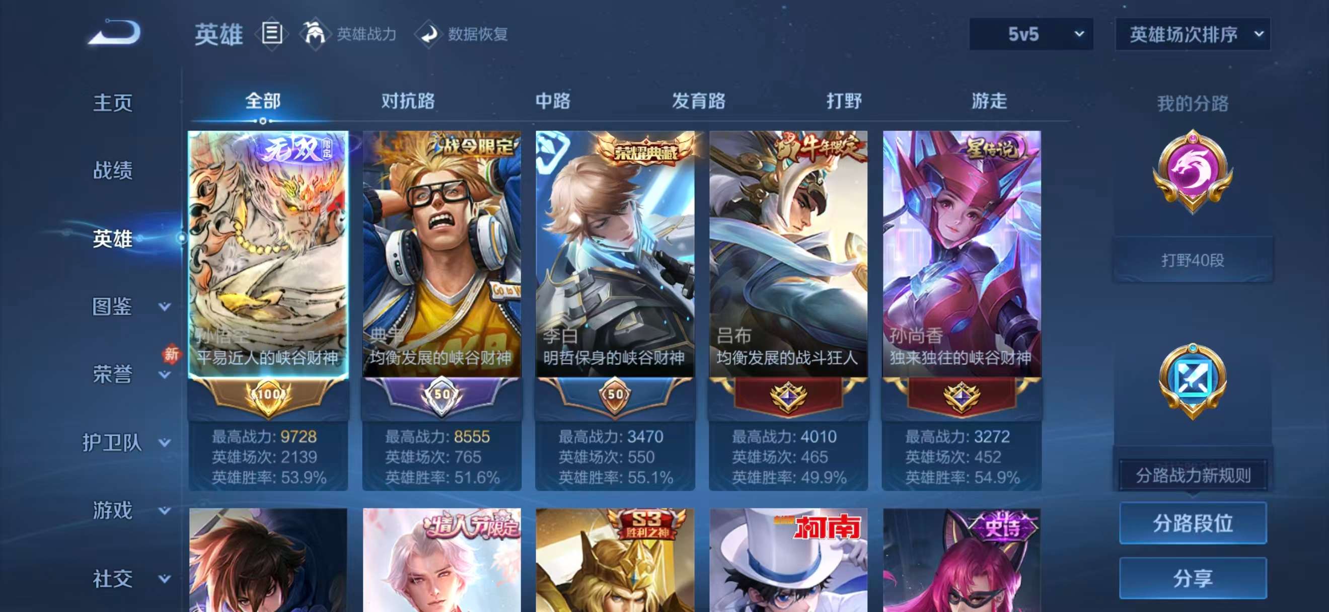 WZCMW4281341王者荣耀账号详情图4