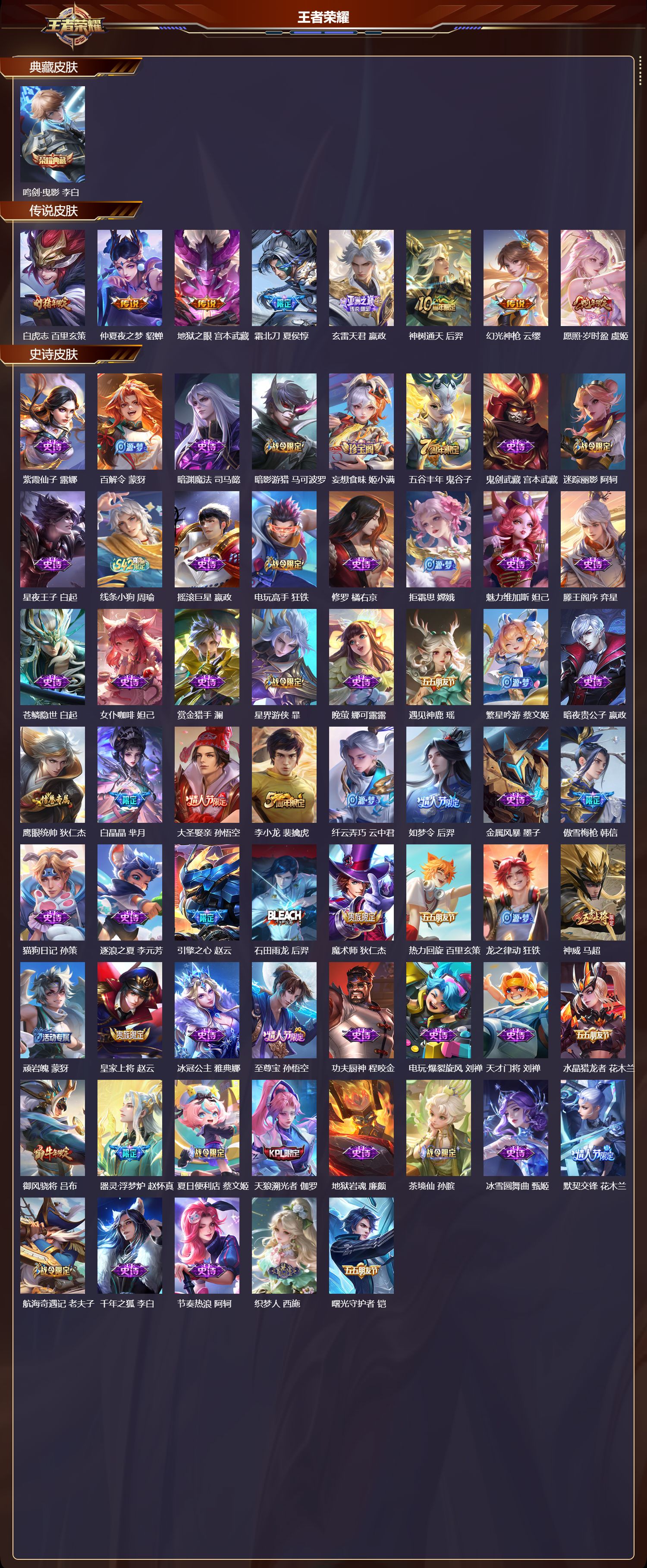 WZCMW4281855王者荣耀账号详情图6 WZCMW4281855王者荣耀账号详情图6