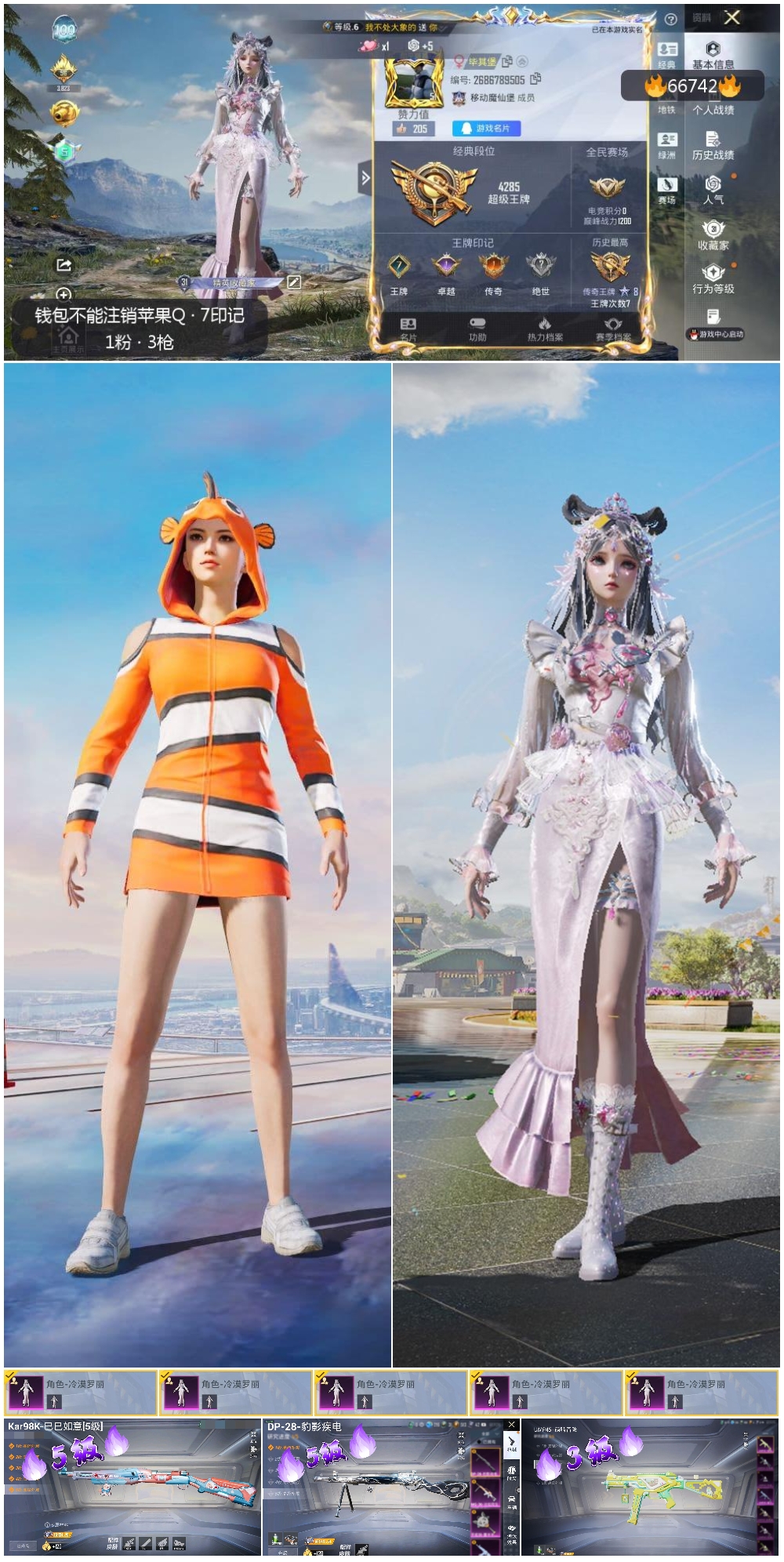 HPSJ4145007和平精英账号详情图4