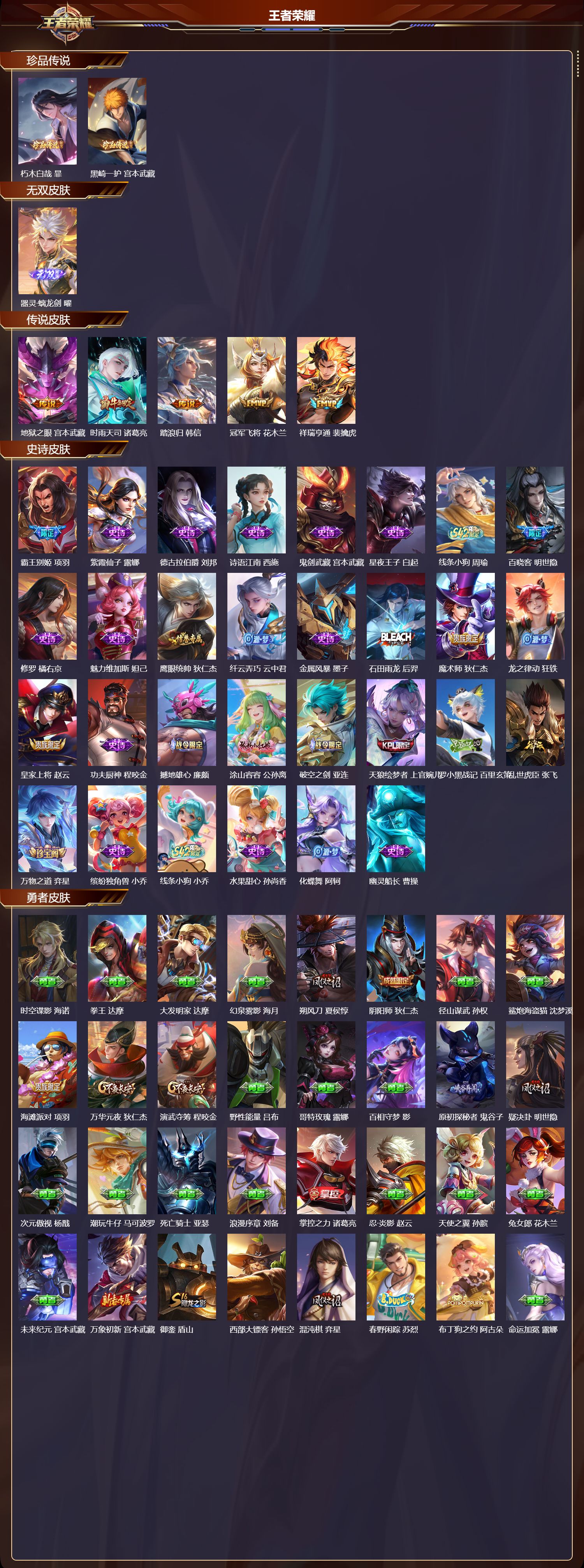 WZCMW4281399王者荣耀账号详情图6 WZCMW4281399王者荣耀账号详情图6